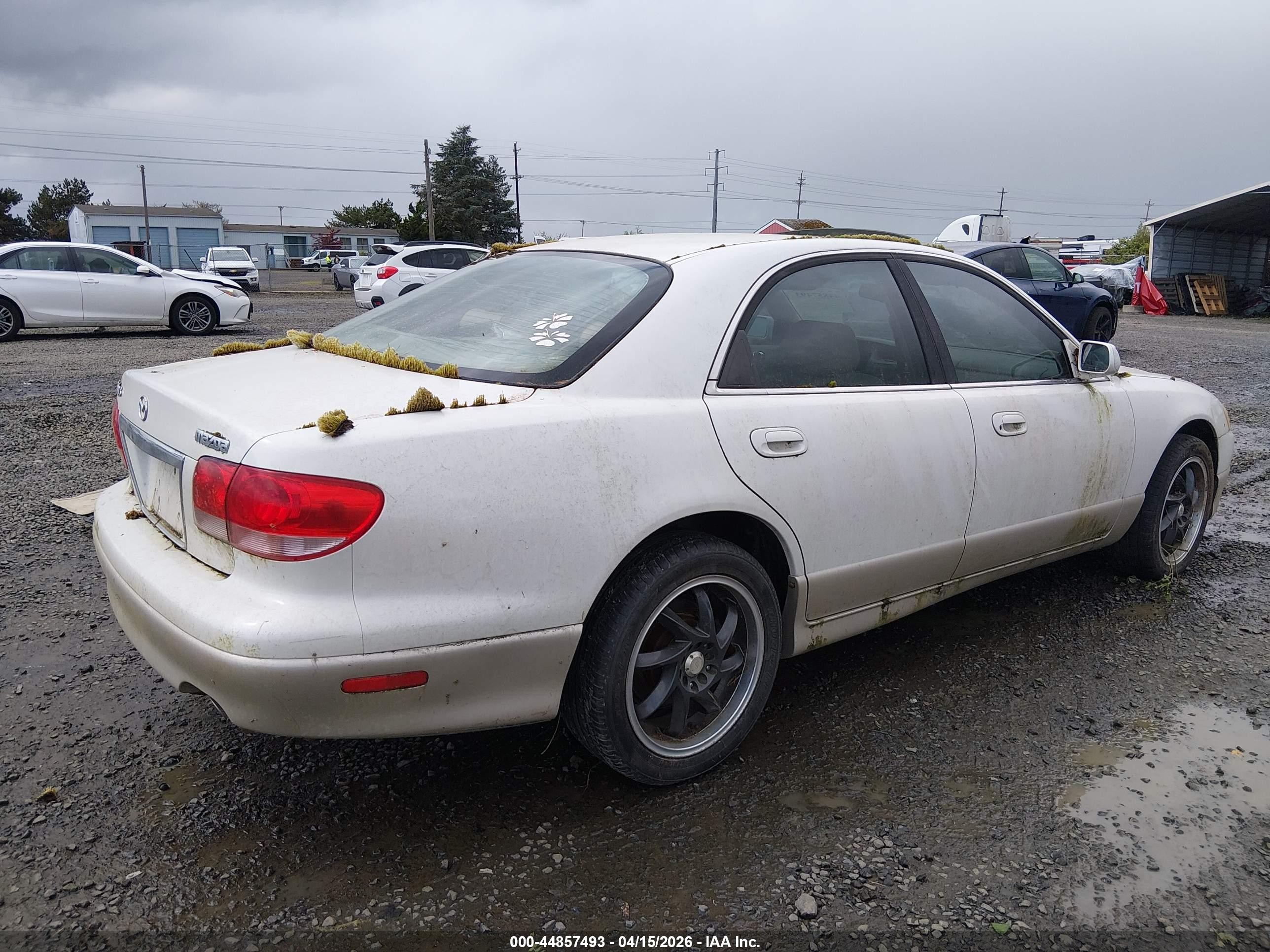 2001 Mazda Millenia S White vin: JM1TA222711700162