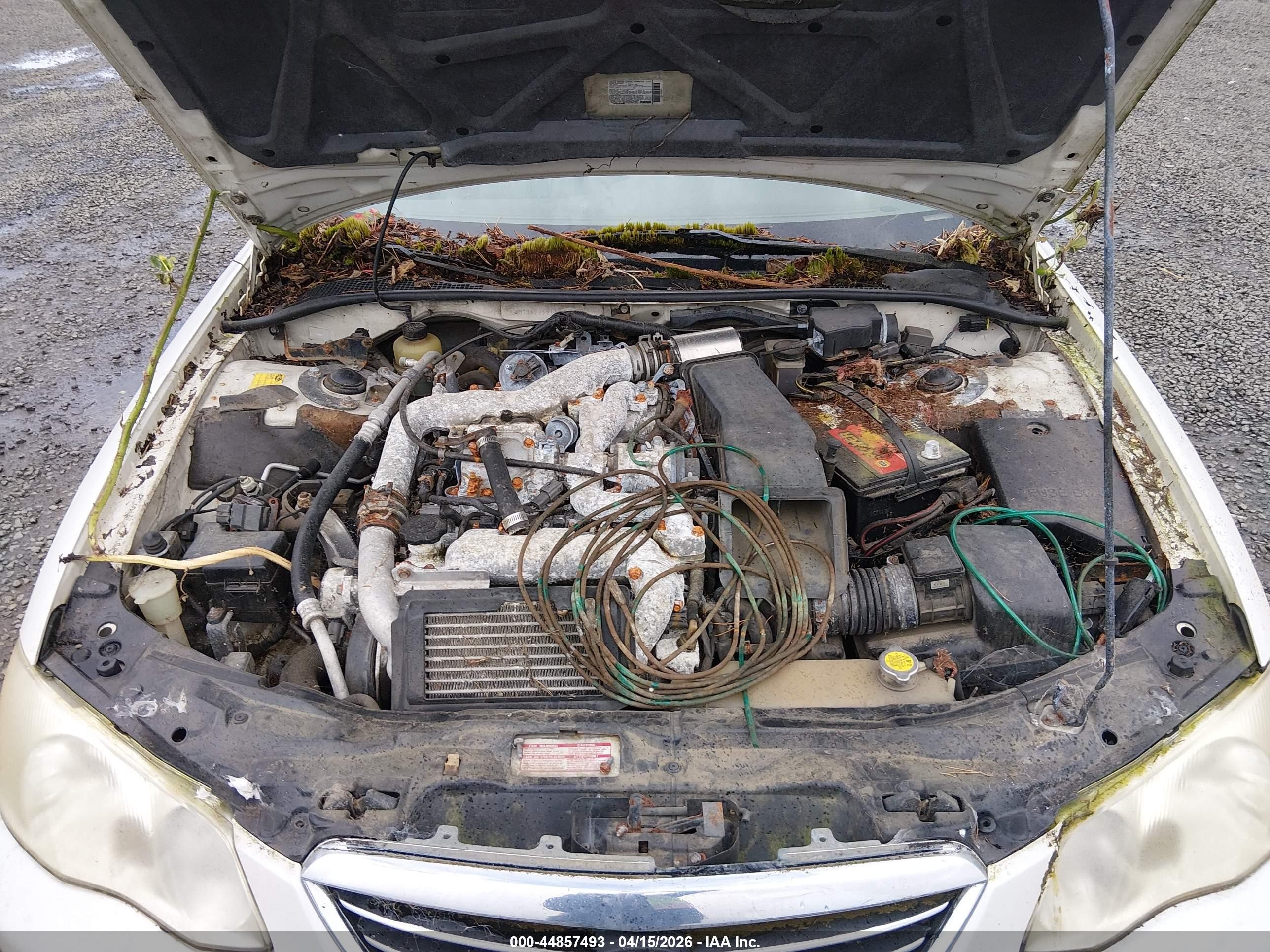 2001 Mazda Millenia S White vin: JM1TA222711700162