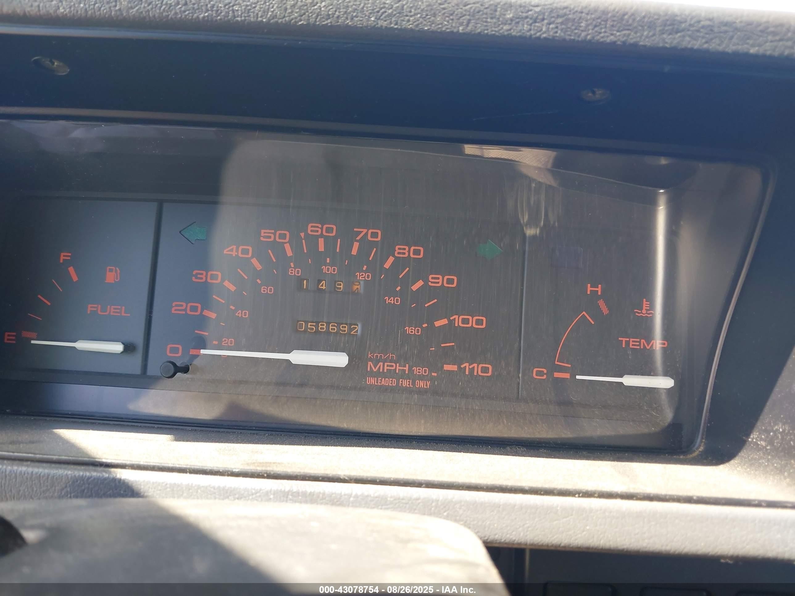 1987 Mazda B2000   Red vin: JM2UF1113H0558302