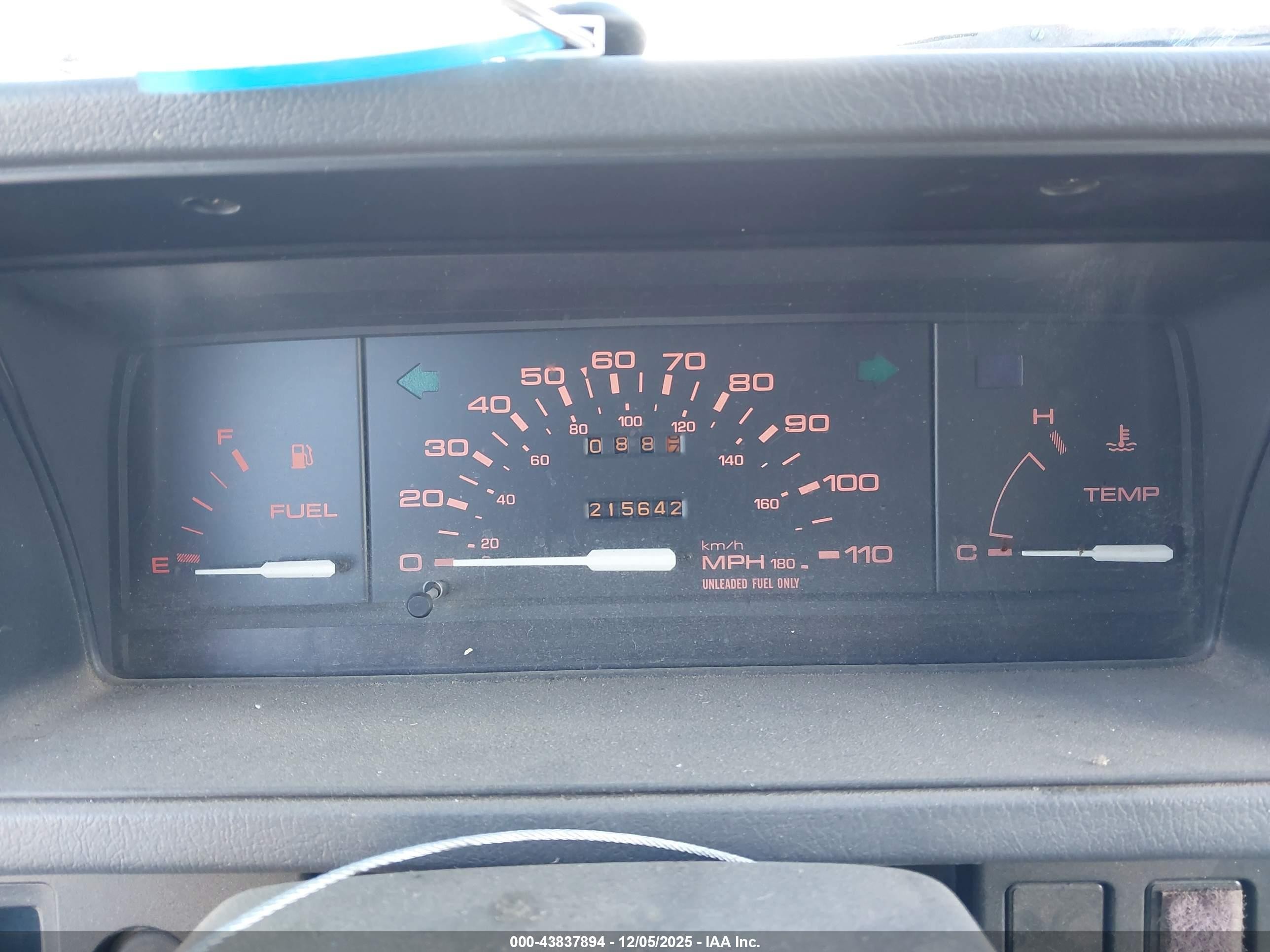 1987 Mazda B2000   Blue vin: JM2UF1117H0592906