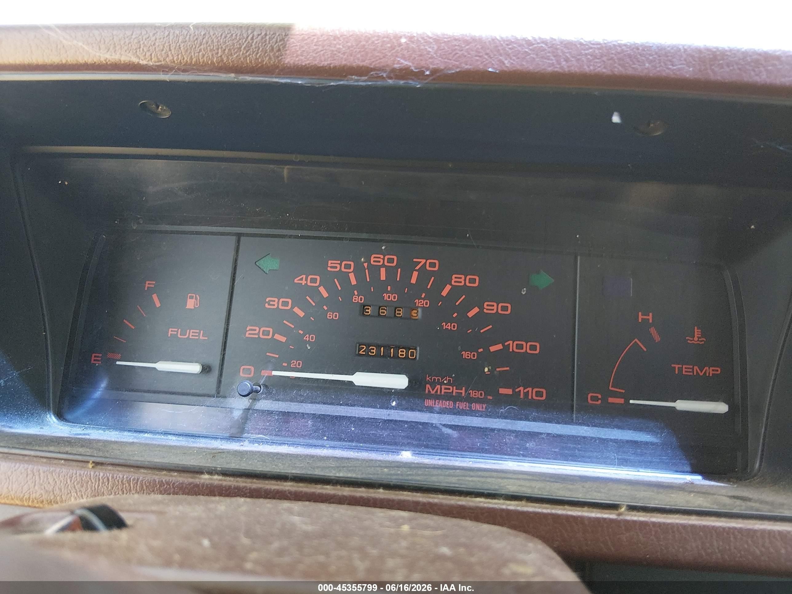 1988 Mazda B2200 Short Bed Gray vin: JM2UF1130J0330555