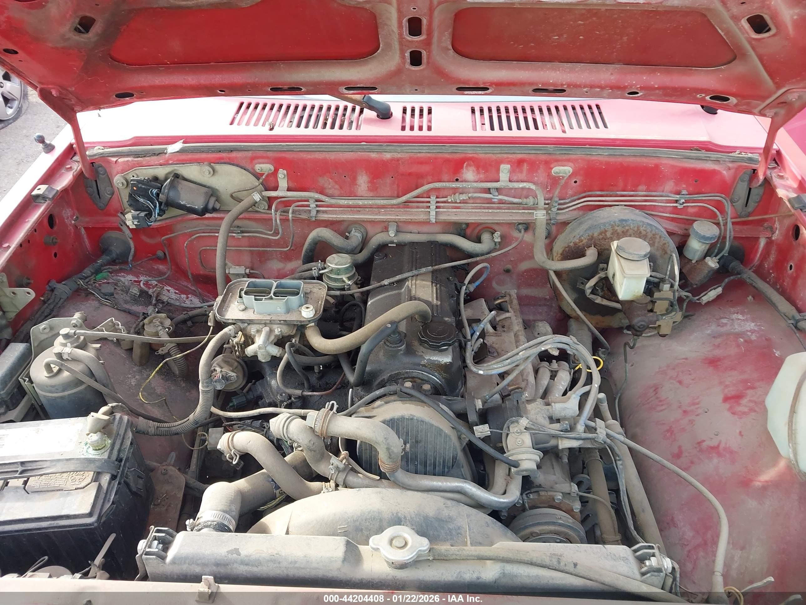 1993 Mazda B2200 Short Bed Red vin: JM2UF1133P0360271