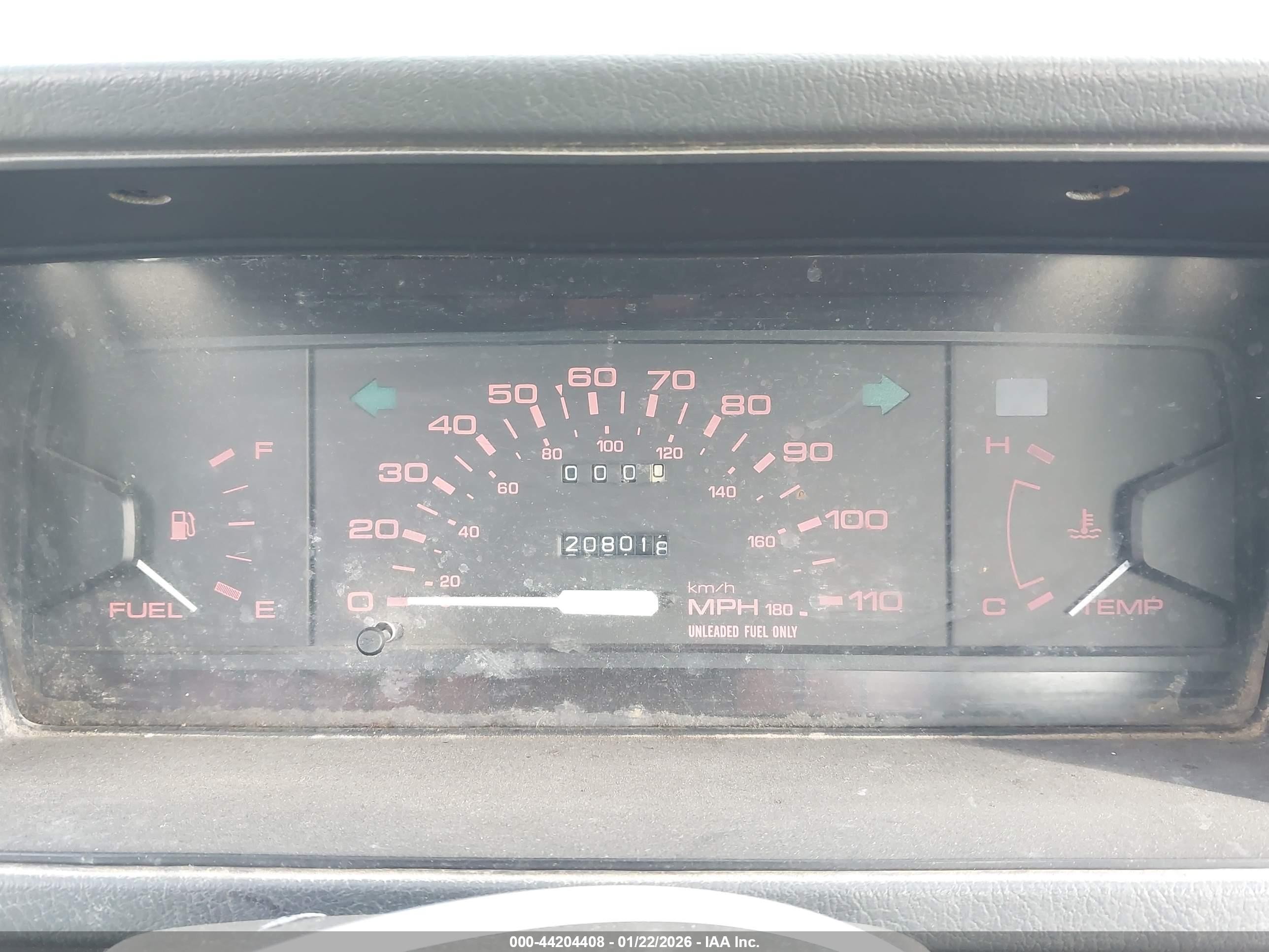 1993 Mazda B2200 Short Bed Red vin: JM2UF1133P0360271