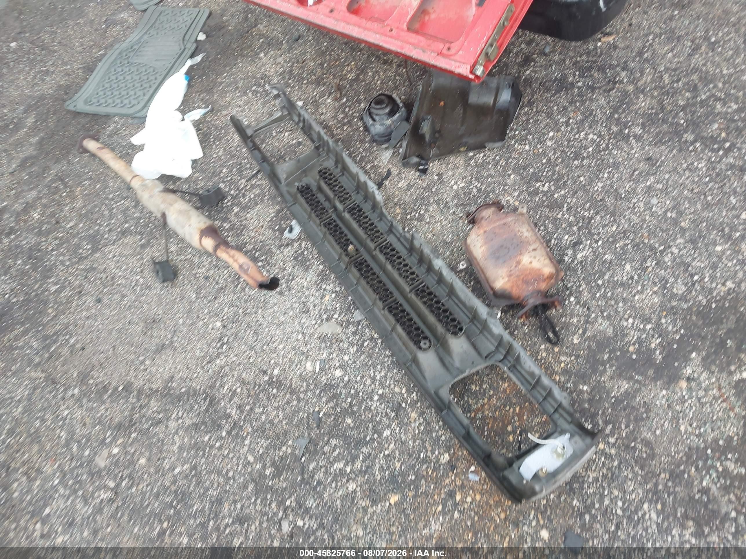 1989 Mazda B2200 Short Bed Красный vin: JM2UF113XK0803850