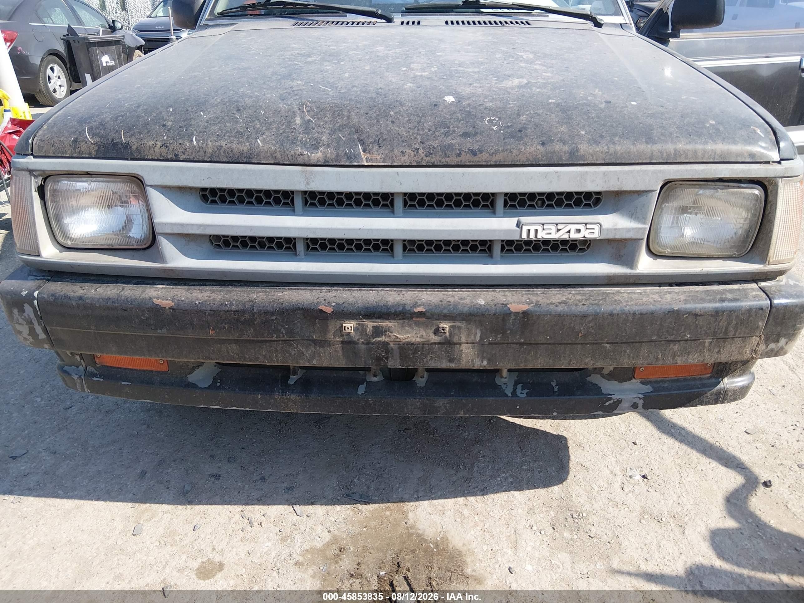1987 Mazda B2600 Long Body Черный vin: JM2UF2129H0175687