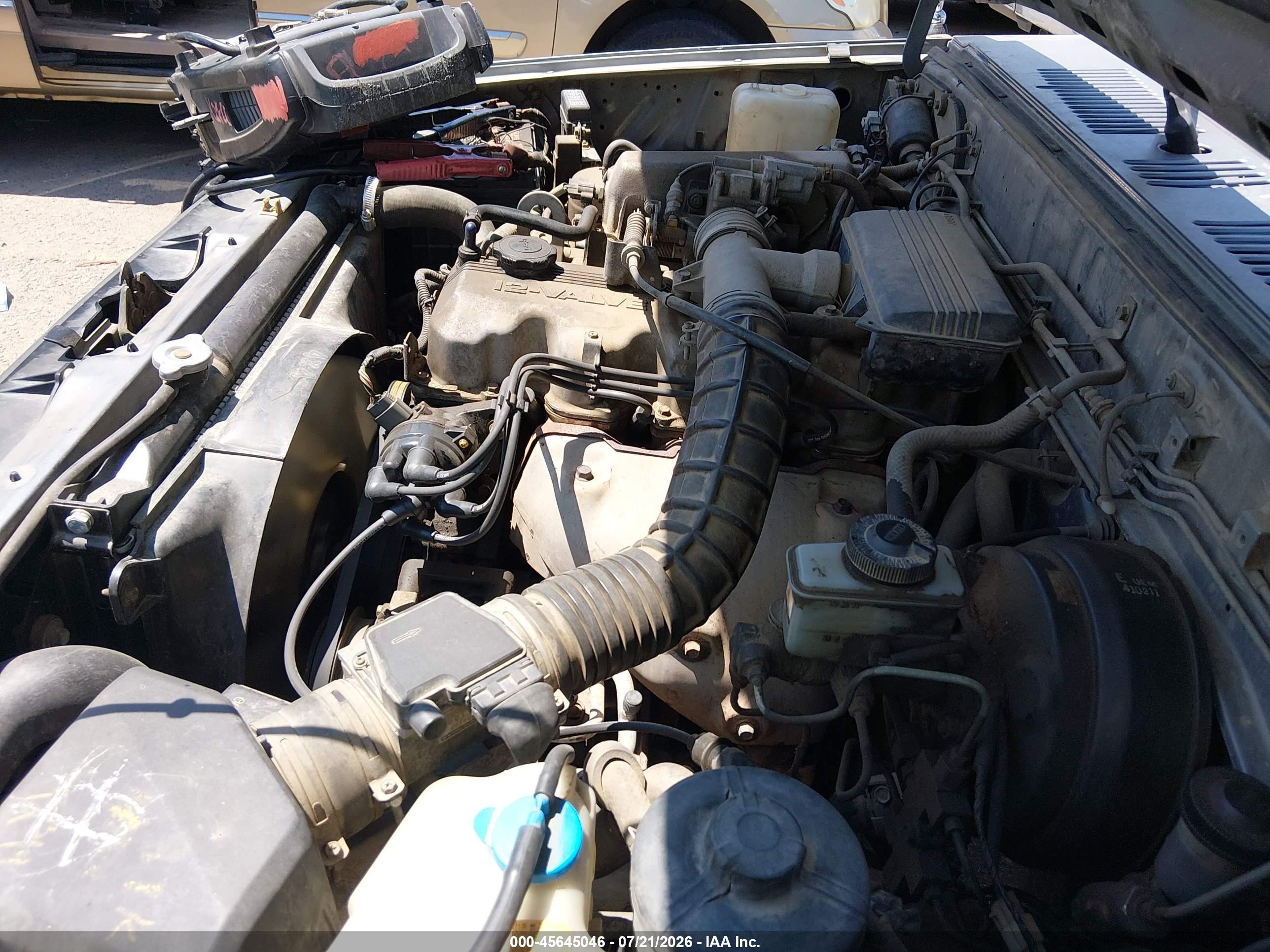 1991 Mazda B2600 Short Body Gray vin: JM2UF4146M0145246