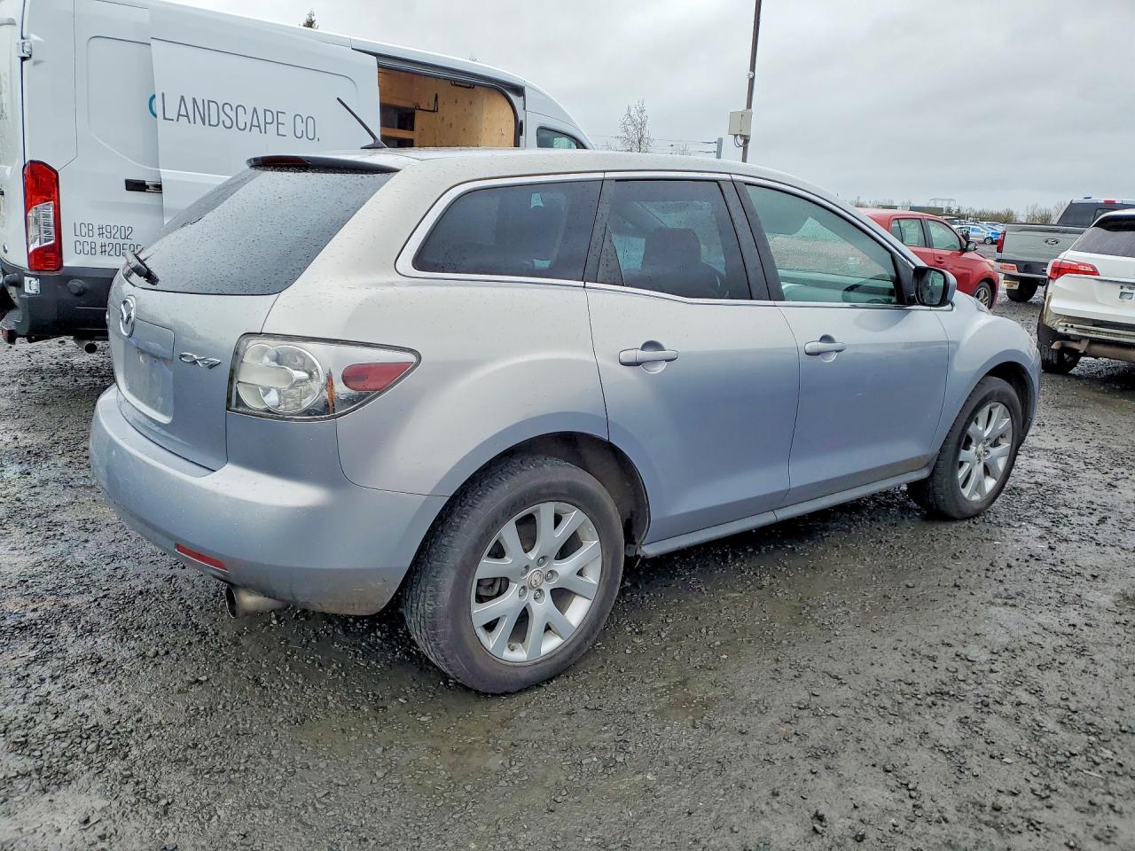 2007 Mazda Cx-7 Blue vin: JM3ER293070137865