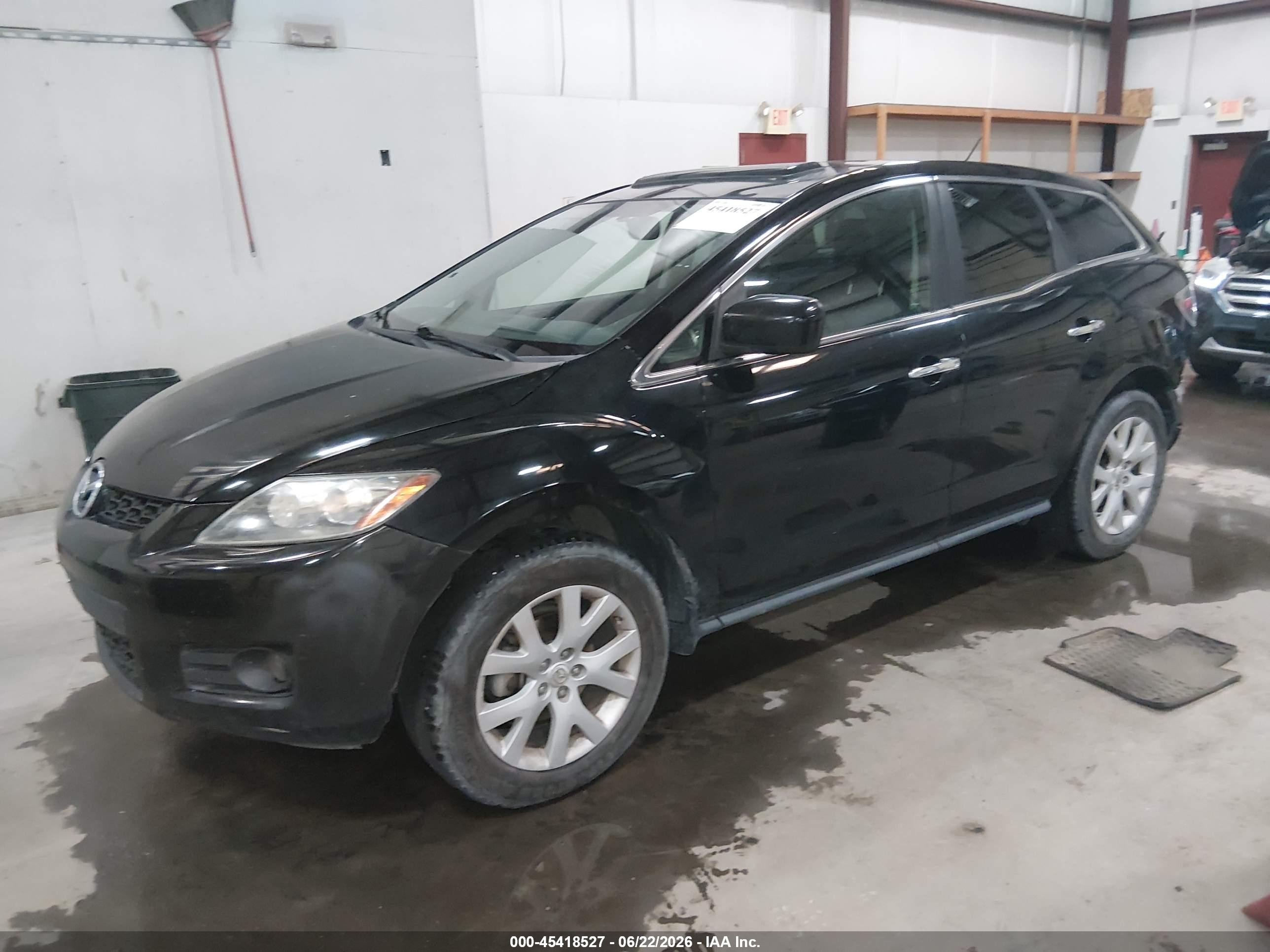 2007 Mazda Cx-7 Grand Touring Черный vin: JM3ER293070158313
