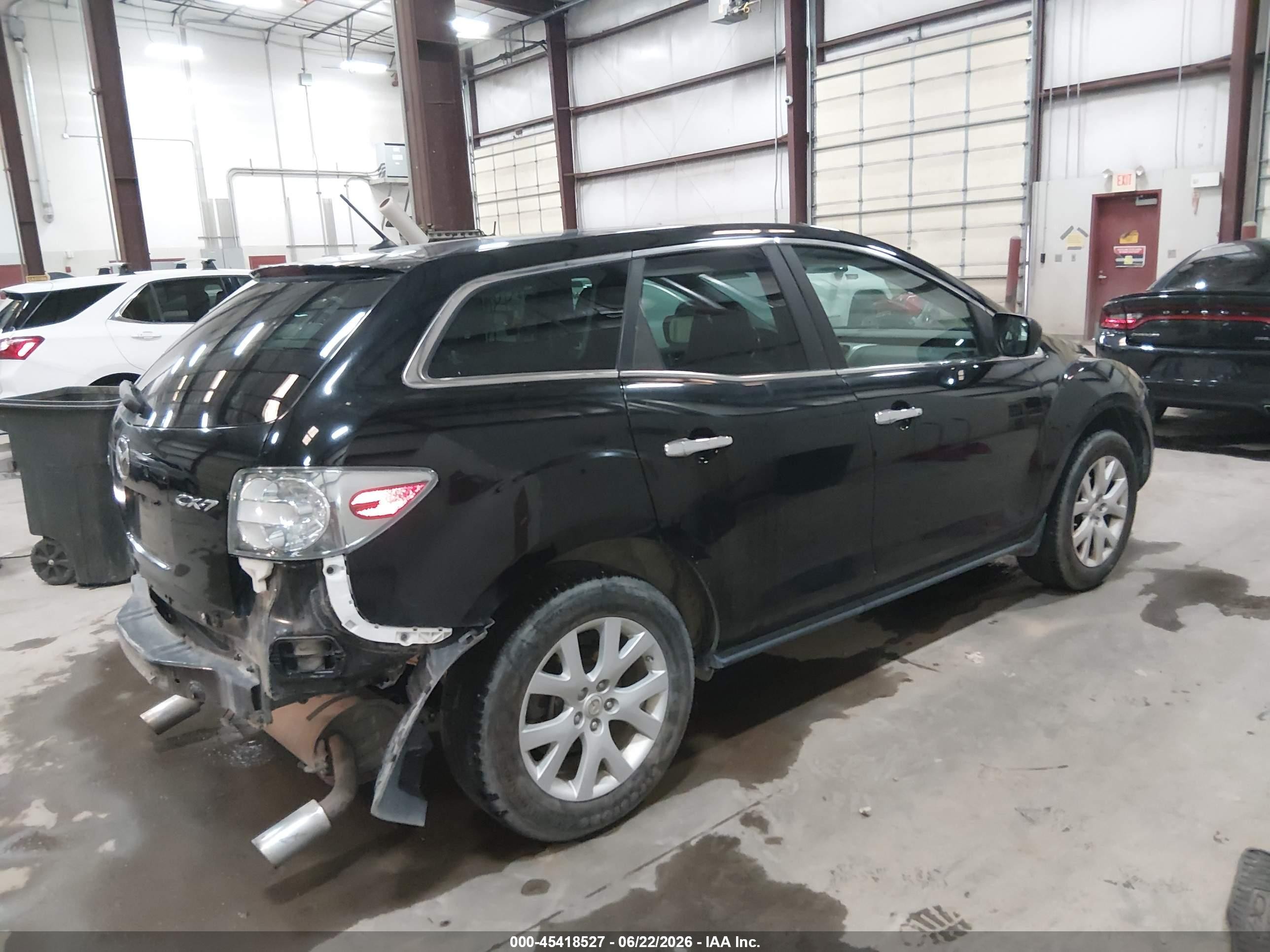 2007 Mazda Cx-7 Grand Touring Черный vin: JM3ER293070158313