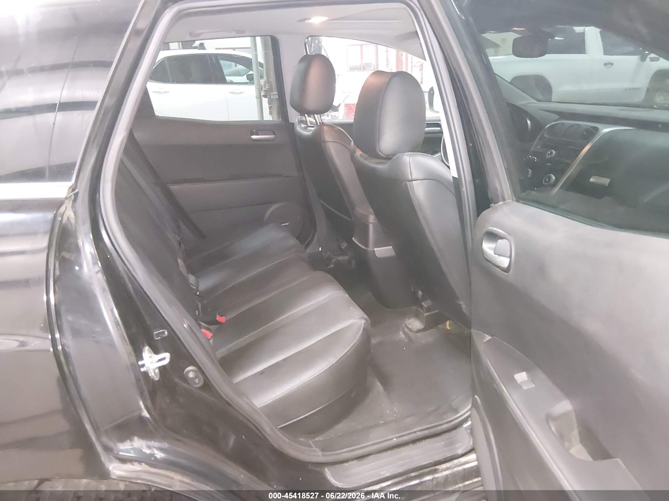 2007 Mazda Cx-7 Grand Touring Черный vin: JM3ER293070158313