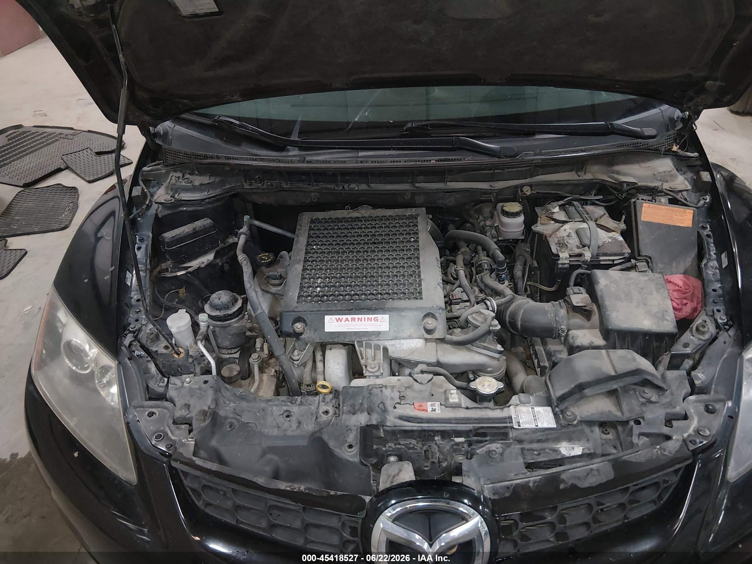 2007 Mazda Cx-7 Grand Touring Черный vin: JM3ER293070158313