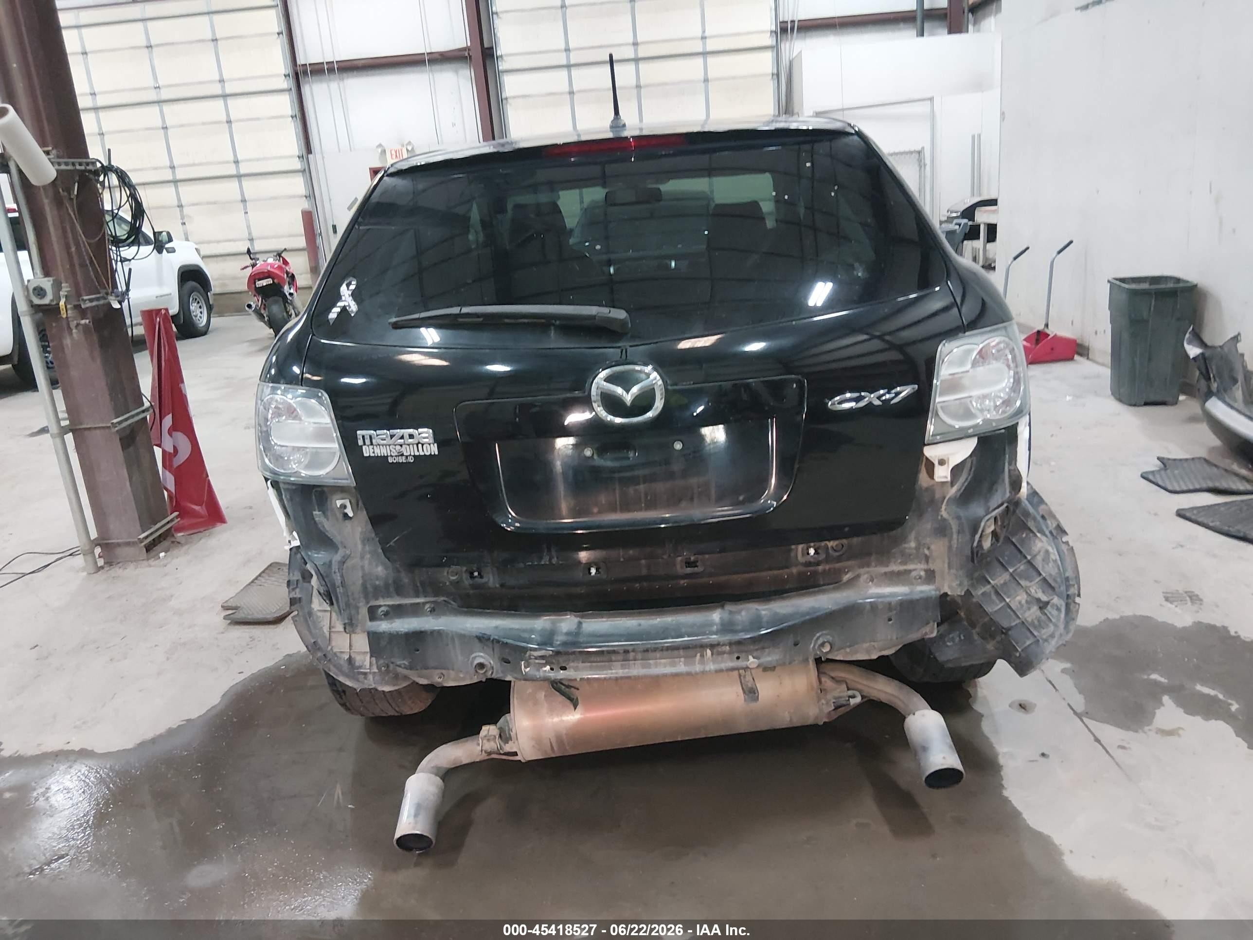 2007 Mazda Cx-7 Grand Touring Черный vin: JM3ER293070158313