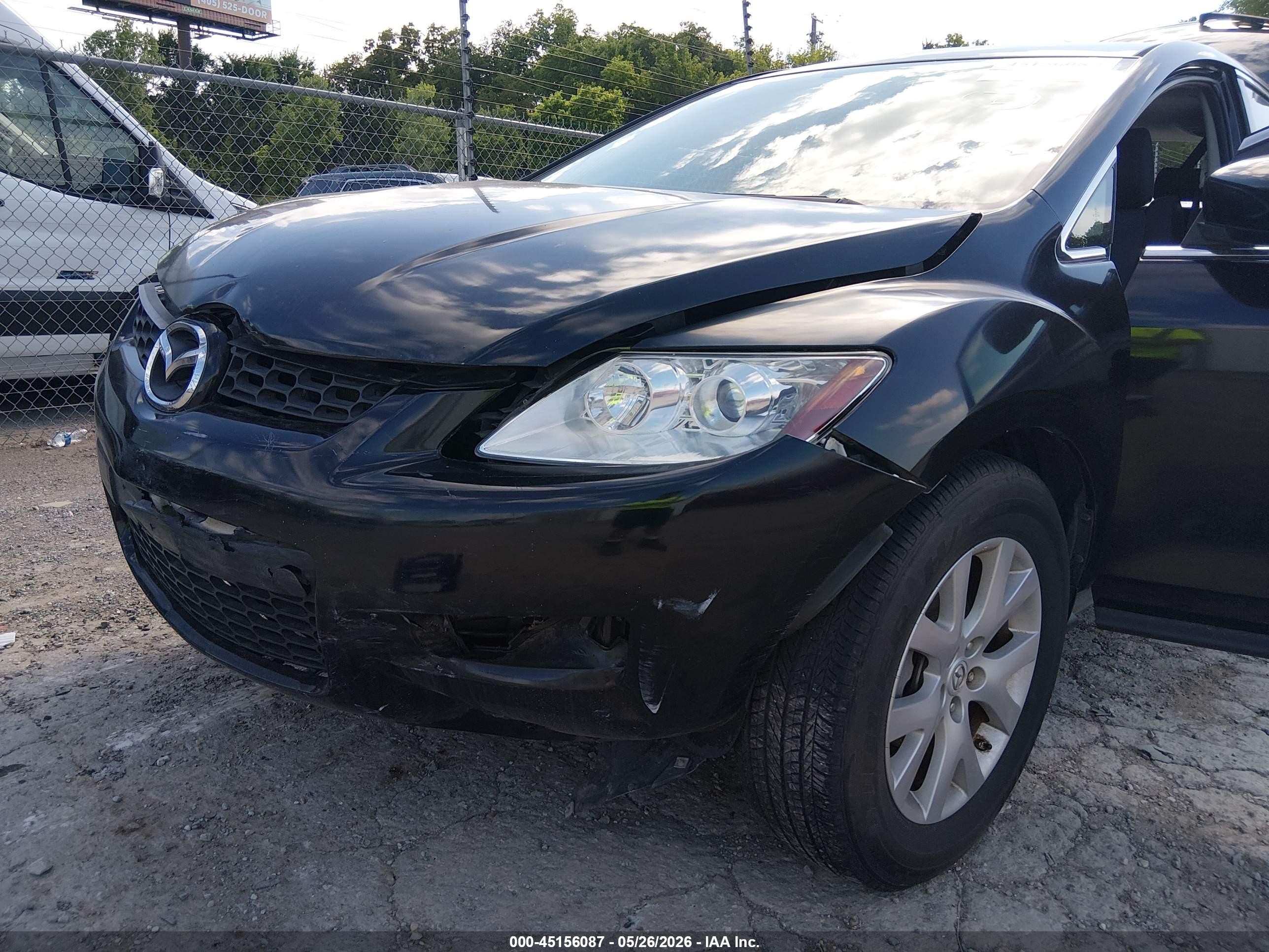 2008 Mazda Cx-7 Sport Black vin: JM3ER293080173783
