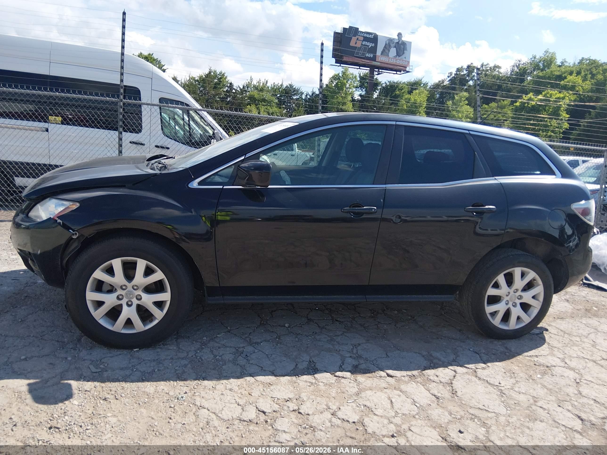 2008 Mazda Cx-7 Sport Black vin: JM3ER293080173783