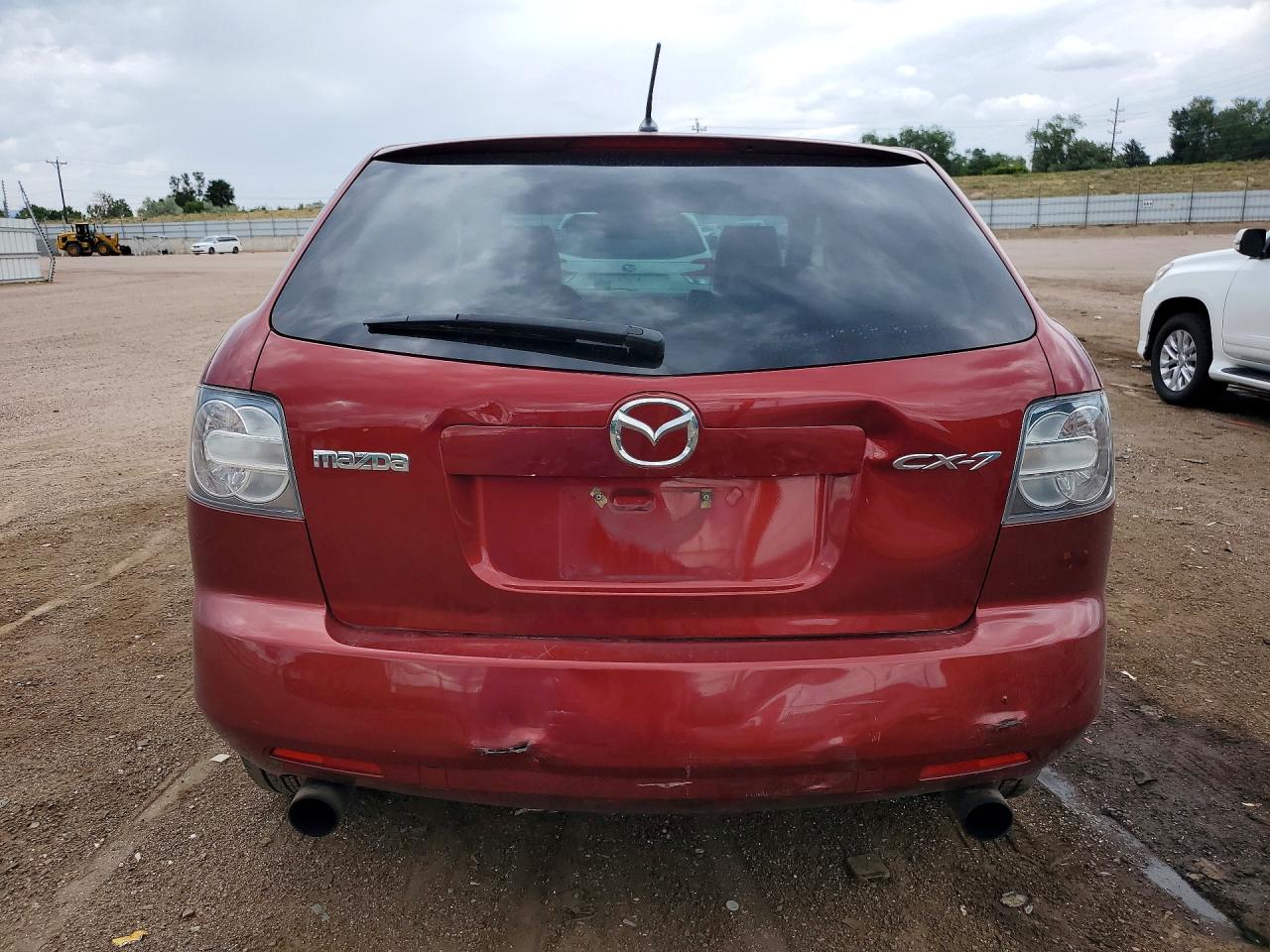 2009 Mazda Cx-7 Red vin: JM3ER293090217699