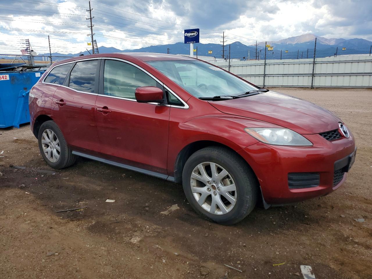 2009 Mazda Cx-7 Red vin: JM3ER293090217699