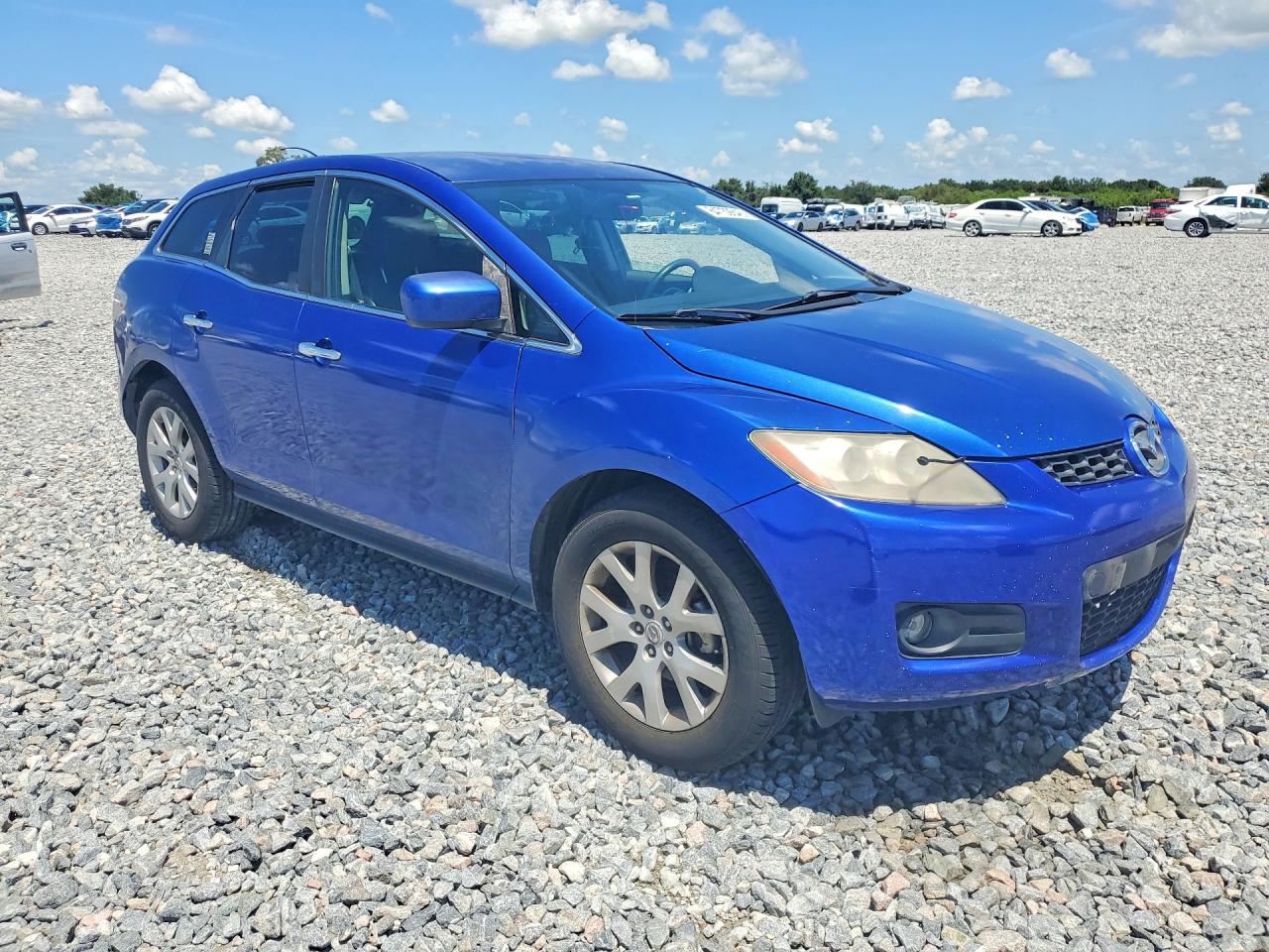 2007 Mazda Cx-7 Blue vin: JM3ER293170106852