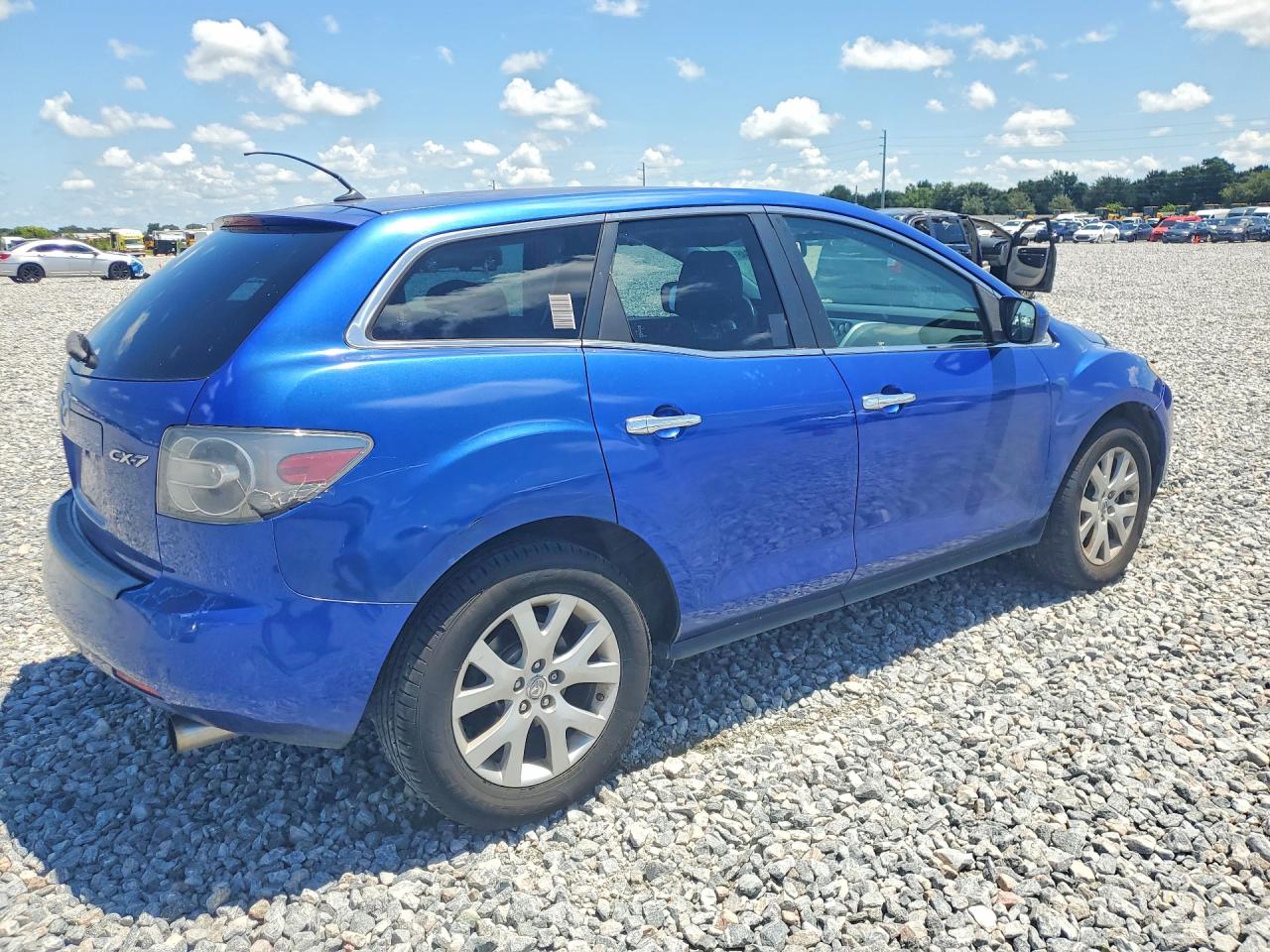 2007 Mazda Cx-7 Blue vin: JM3ER293170106852