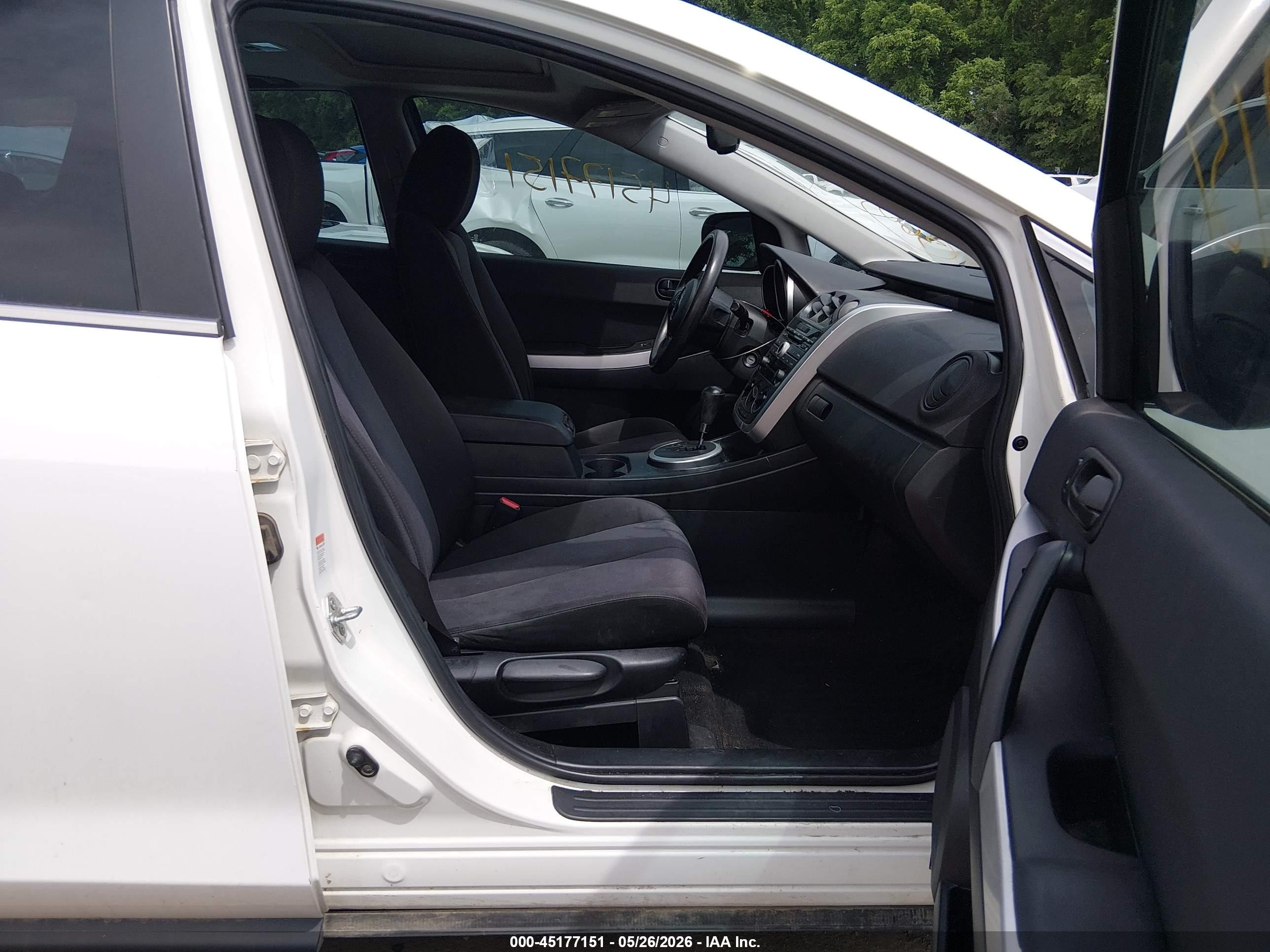 2007 Mazda Cx-7 Sport White vin: JM3ER293170111887