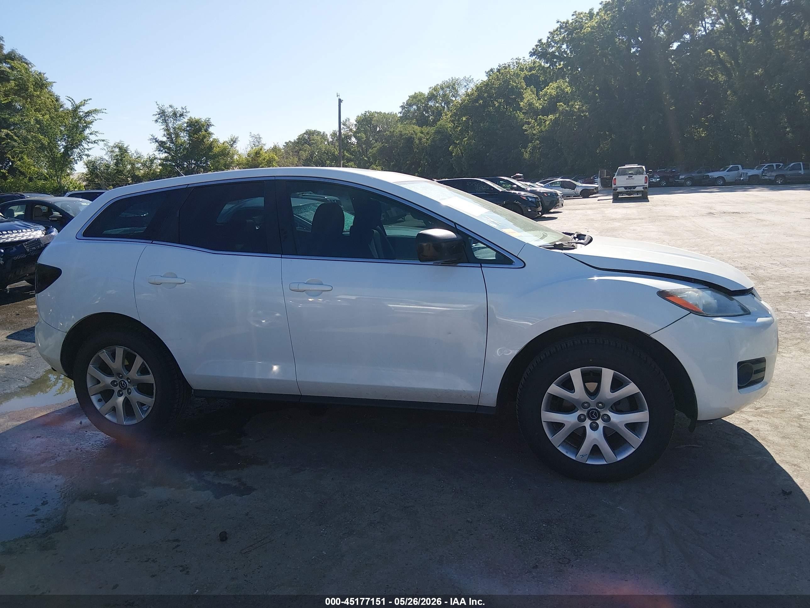 2007 Mazda Cx-7 Sport White vin: JM3ER293170111887