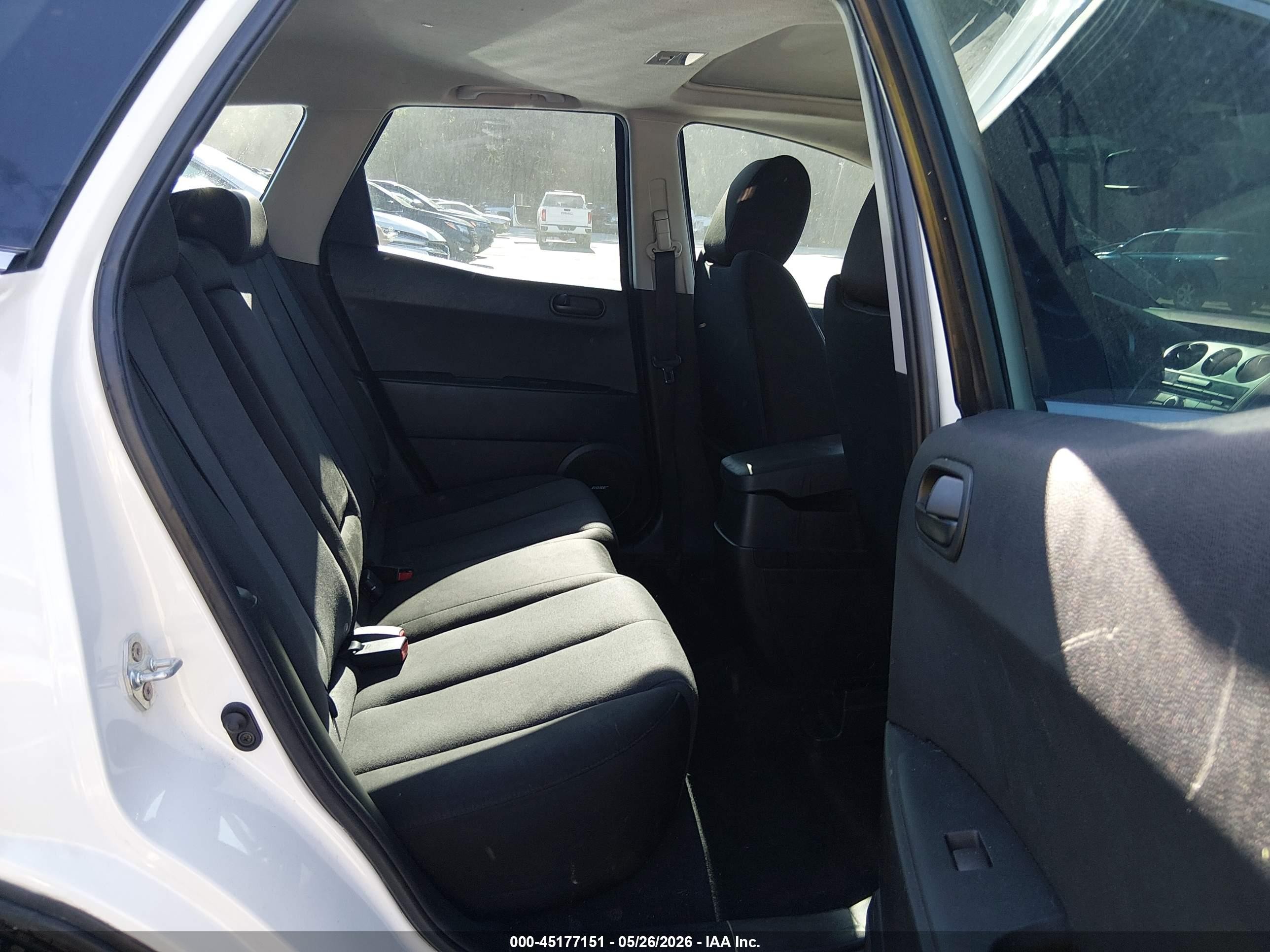 2007 Mazda Cx-7 Sport White vin: JM3ER293170111887