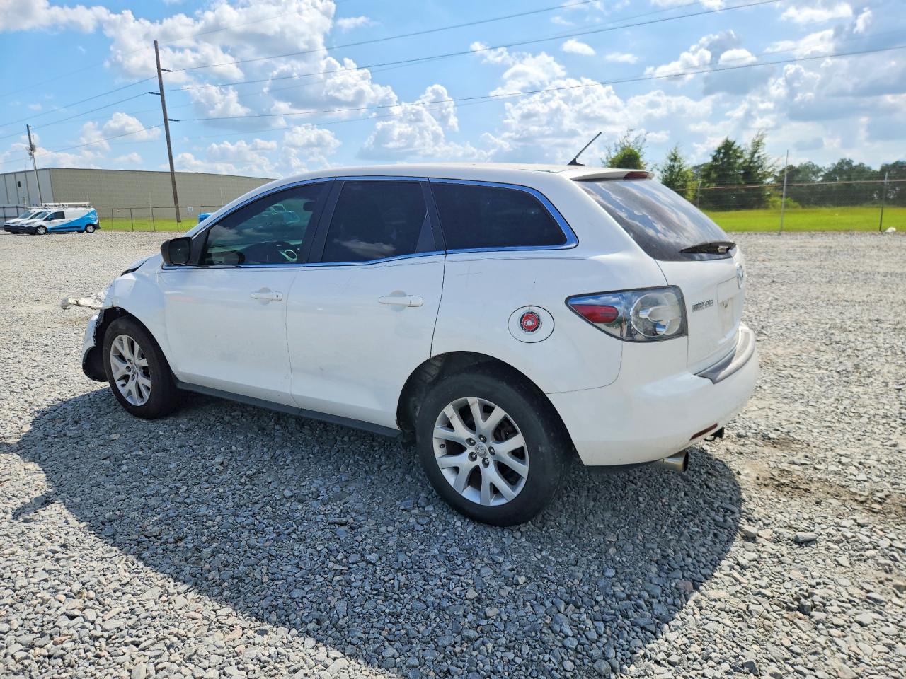 2007 Mazda Cx-7 White vin: JM3ER293170124400