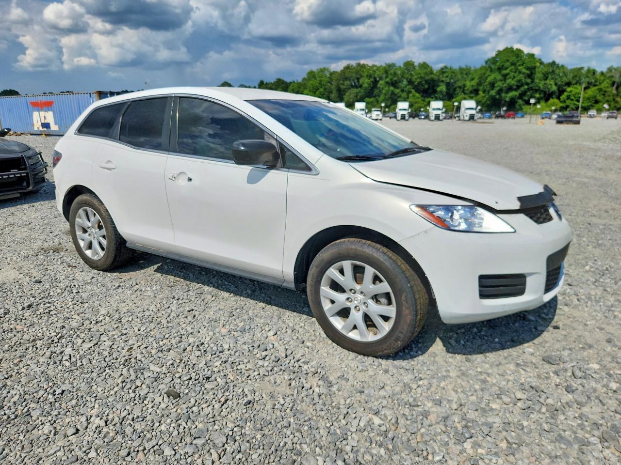 2007 Mazda Cx-7 White vin: JM3ER293170124400