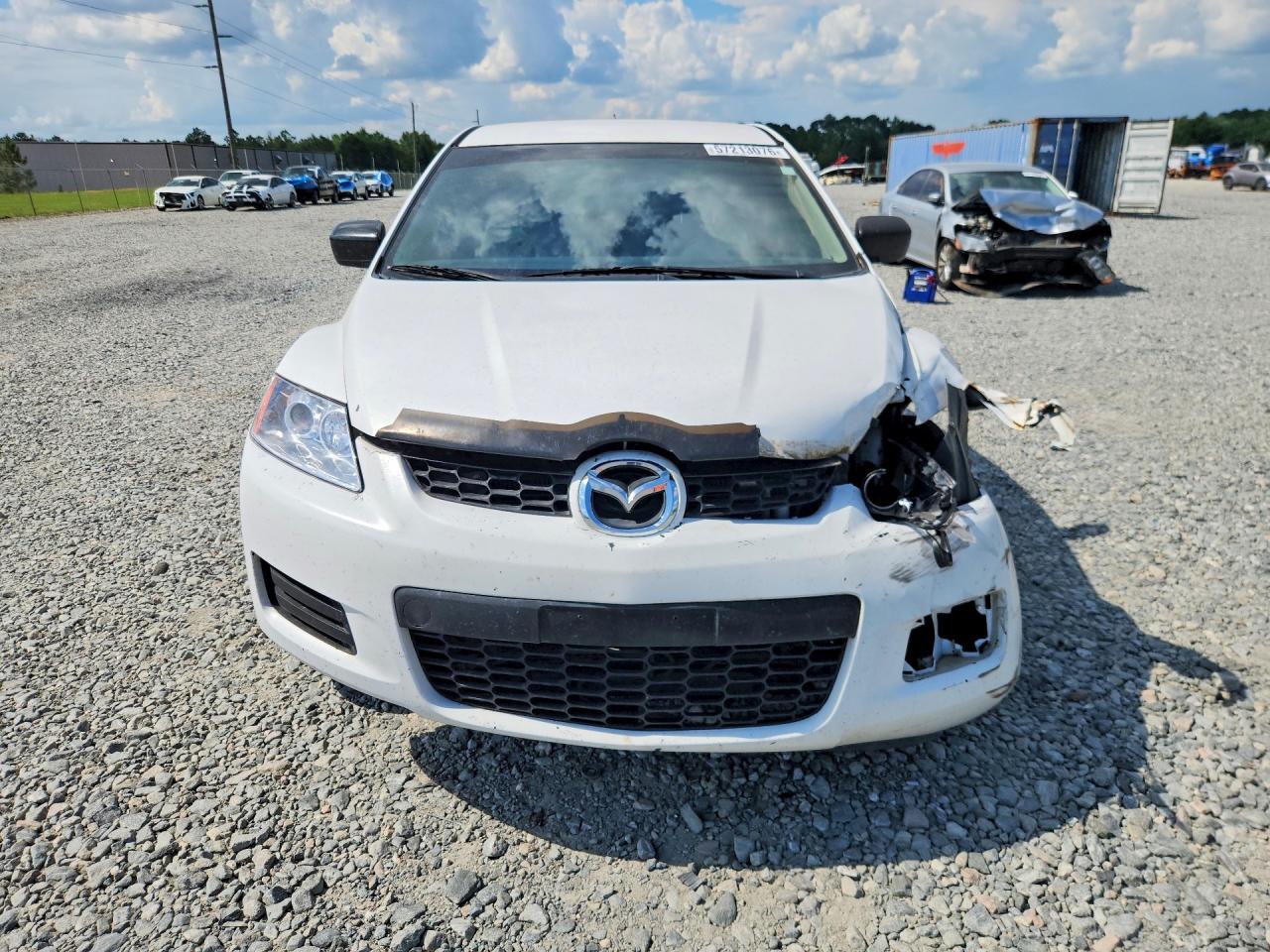 2007 Mazda Cx-7 White vin: JM3ER293170124400