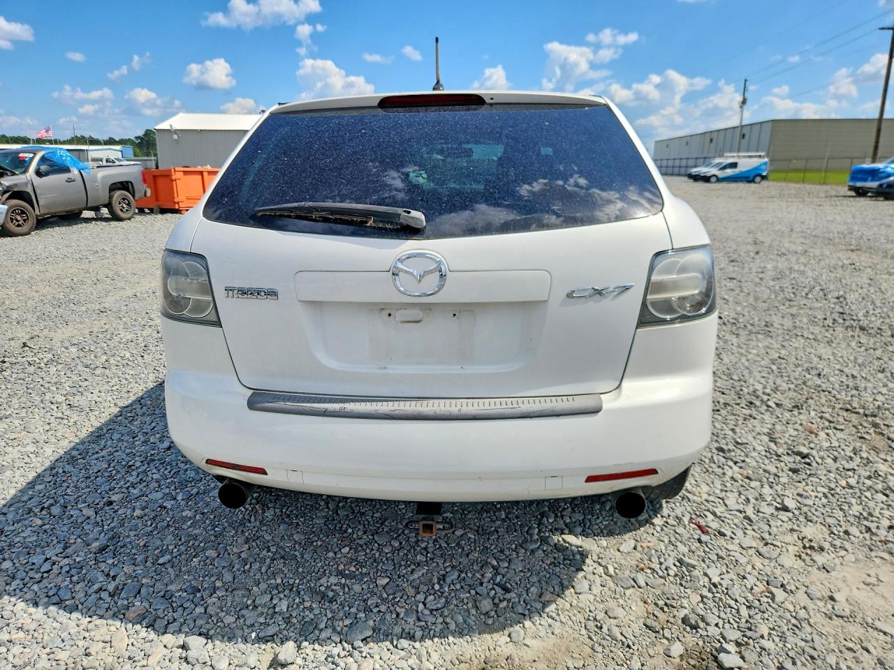 2007 Mazda Cx-7 White vin: JM3ER293170124400