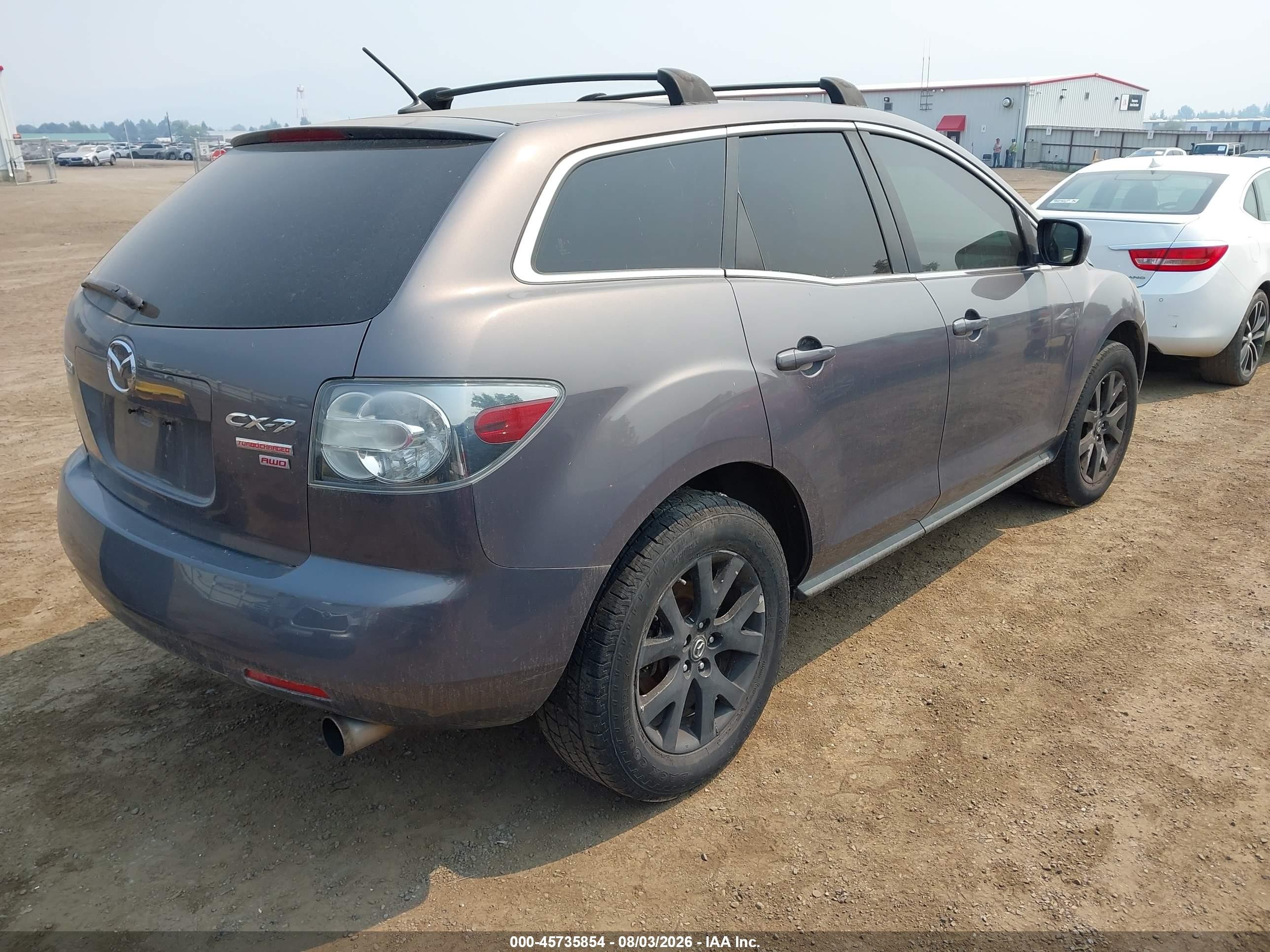 2007 Mazda Cx-7 Sport Серый vin: JM3ER293170136434