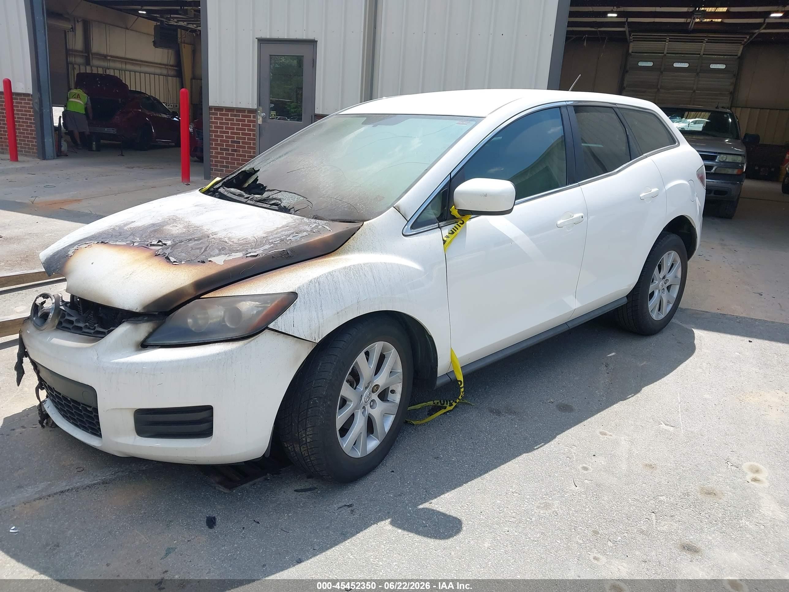 2007 Mazda Cx-7 Touring Белый vin: JM3ER293170136479