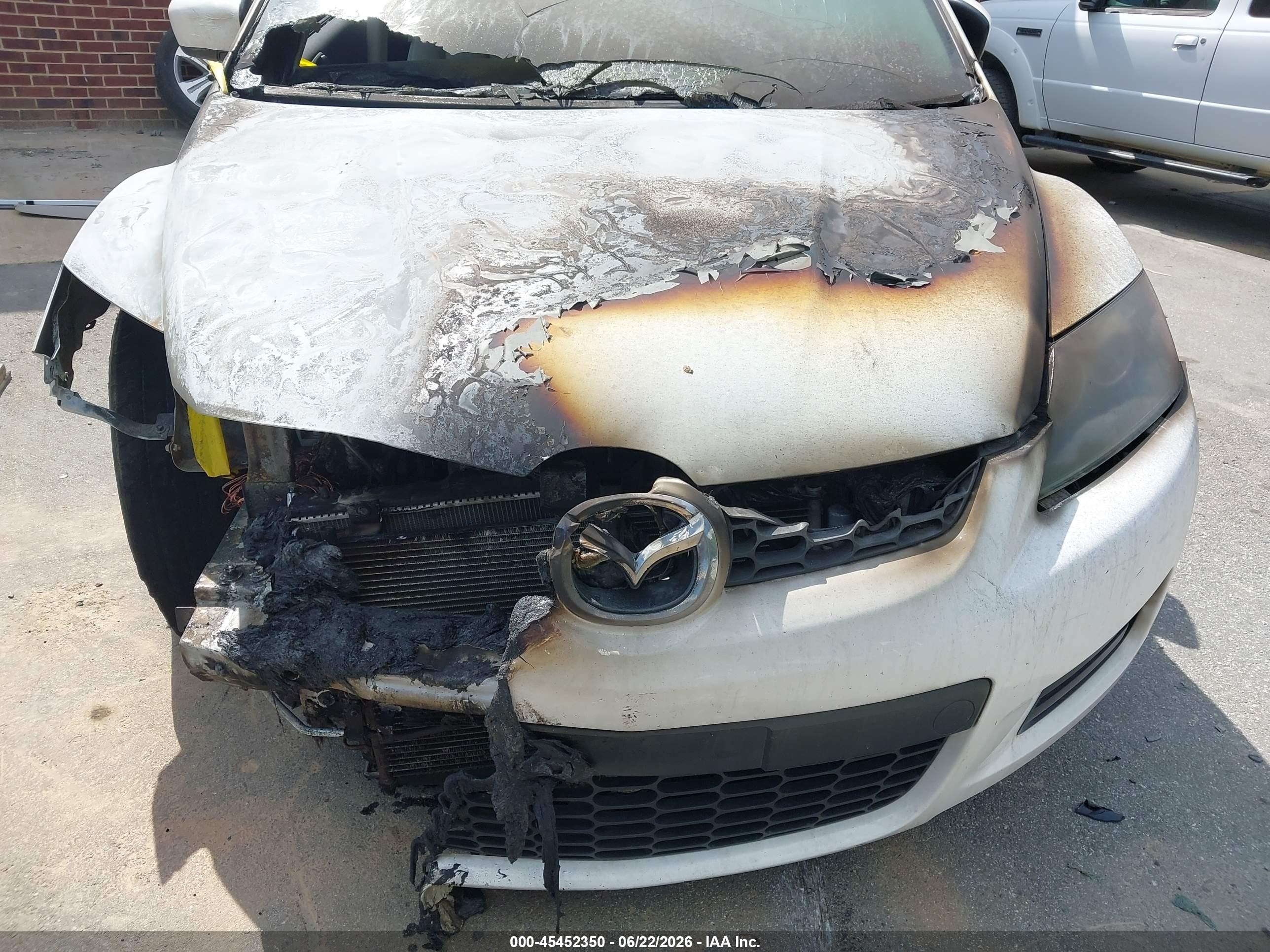 2007 Mazda Cx-7 Touring Белый vin: JM3ER293170136479