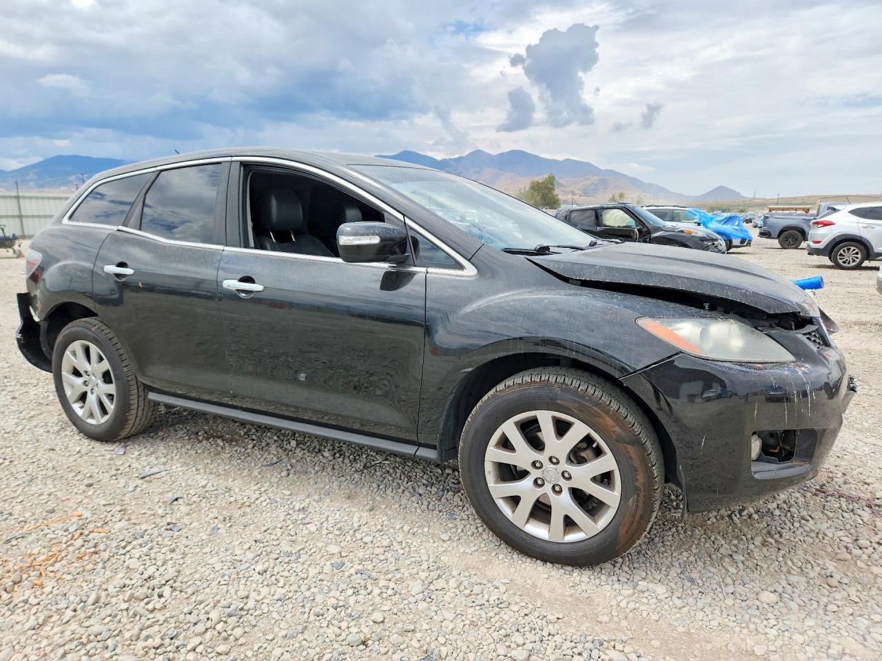 2009 Mazda Cx-7 Black vin: JM3ER293190221275
