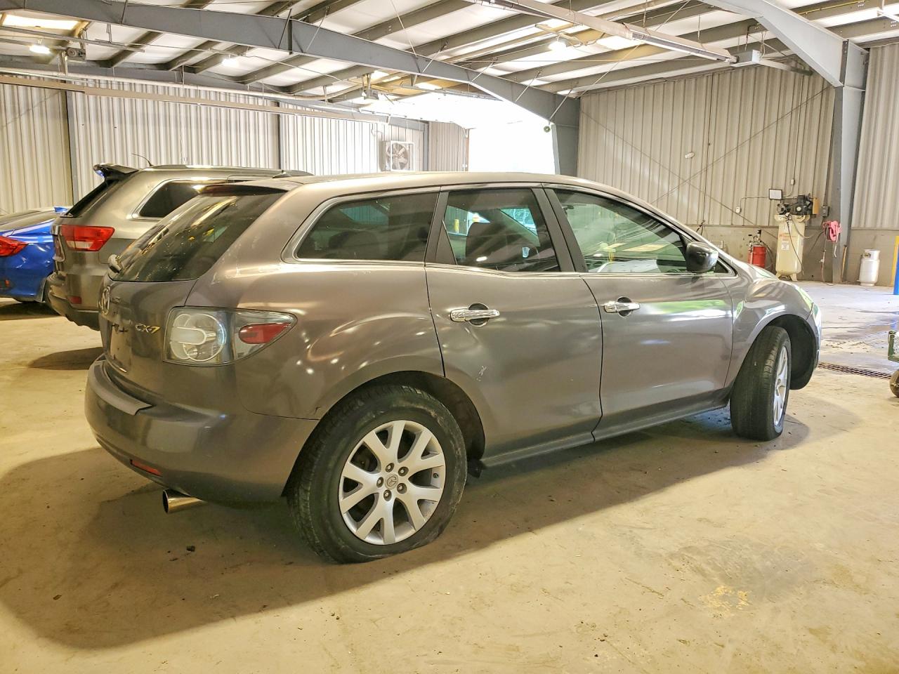2007 Mazda Cx-7 Gray vin: JM3ER293270109629