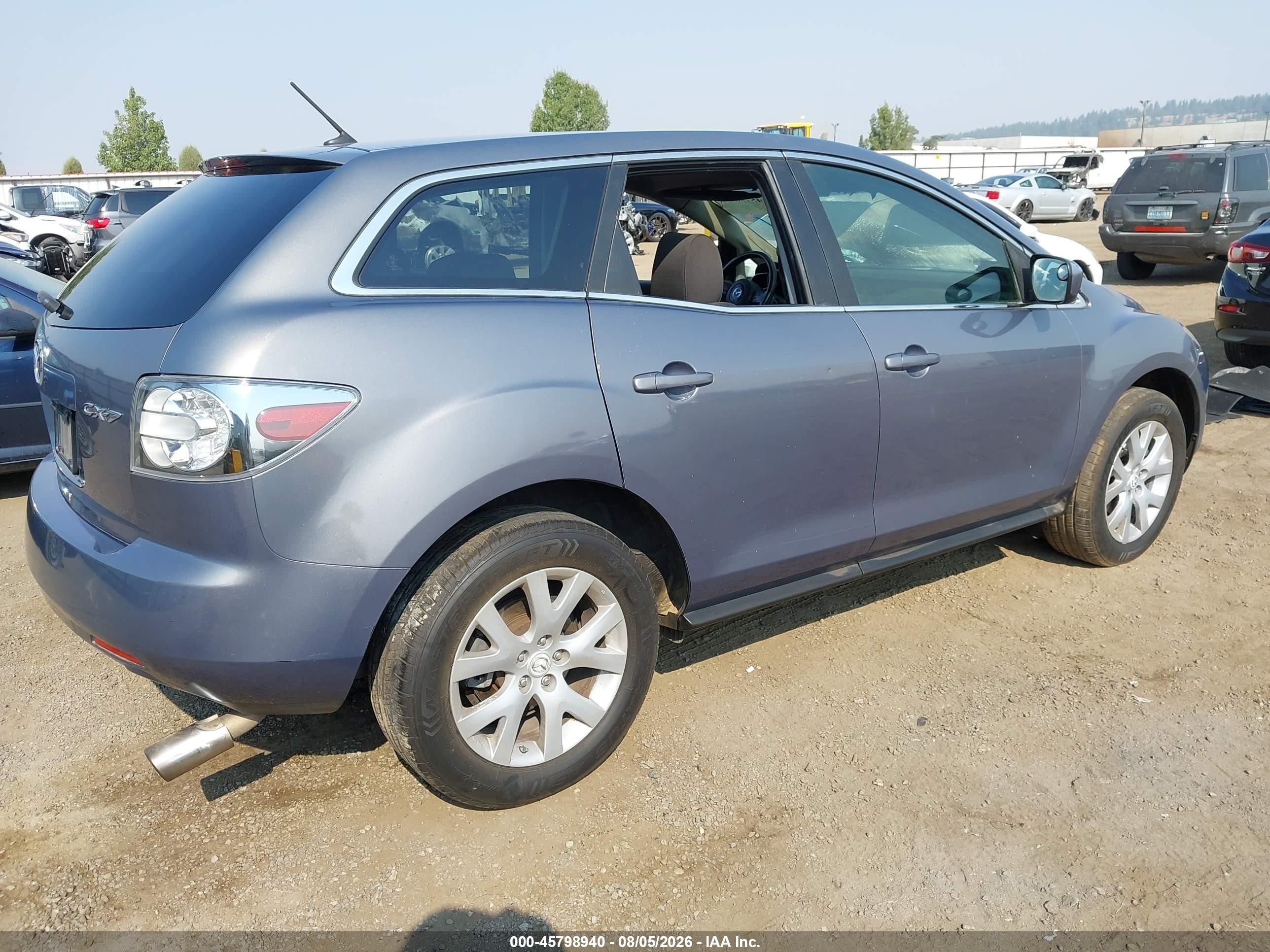 2007 Mazda Cx-7 Sport Gray vin: JM3ER293270145322