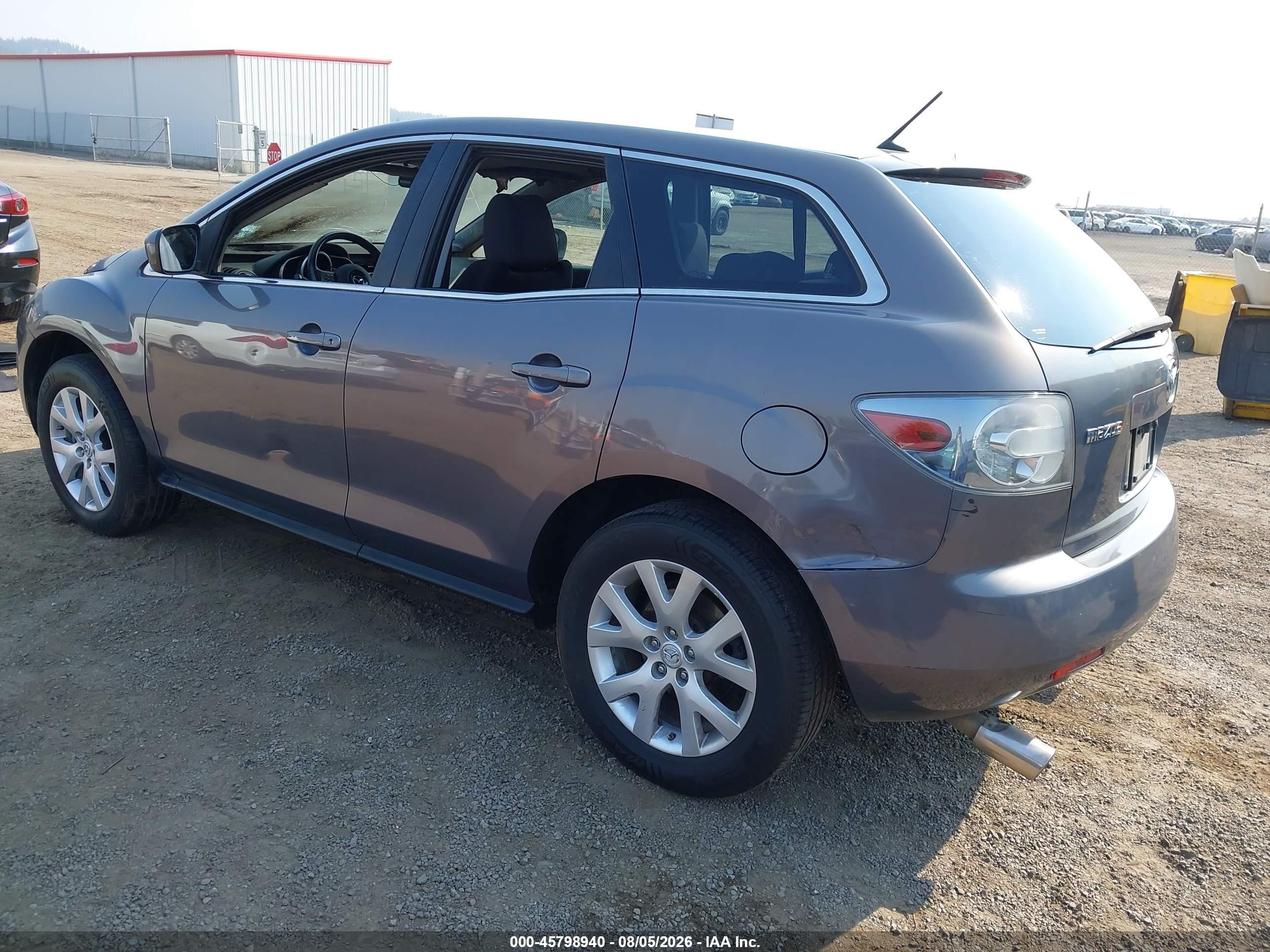 2007 Mazda Cx-7 Sport Gray vin: JM3ER293270145322