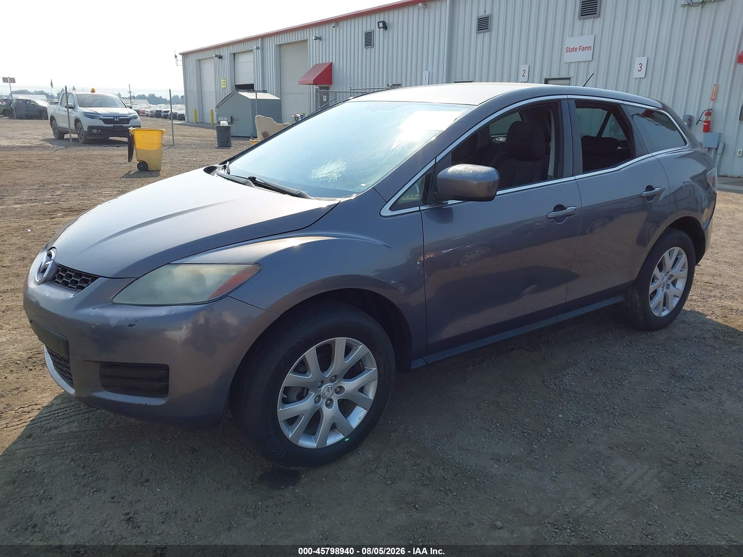 2007 Mazda Cx-7 Sport Gray vin: JM3ER293270145322