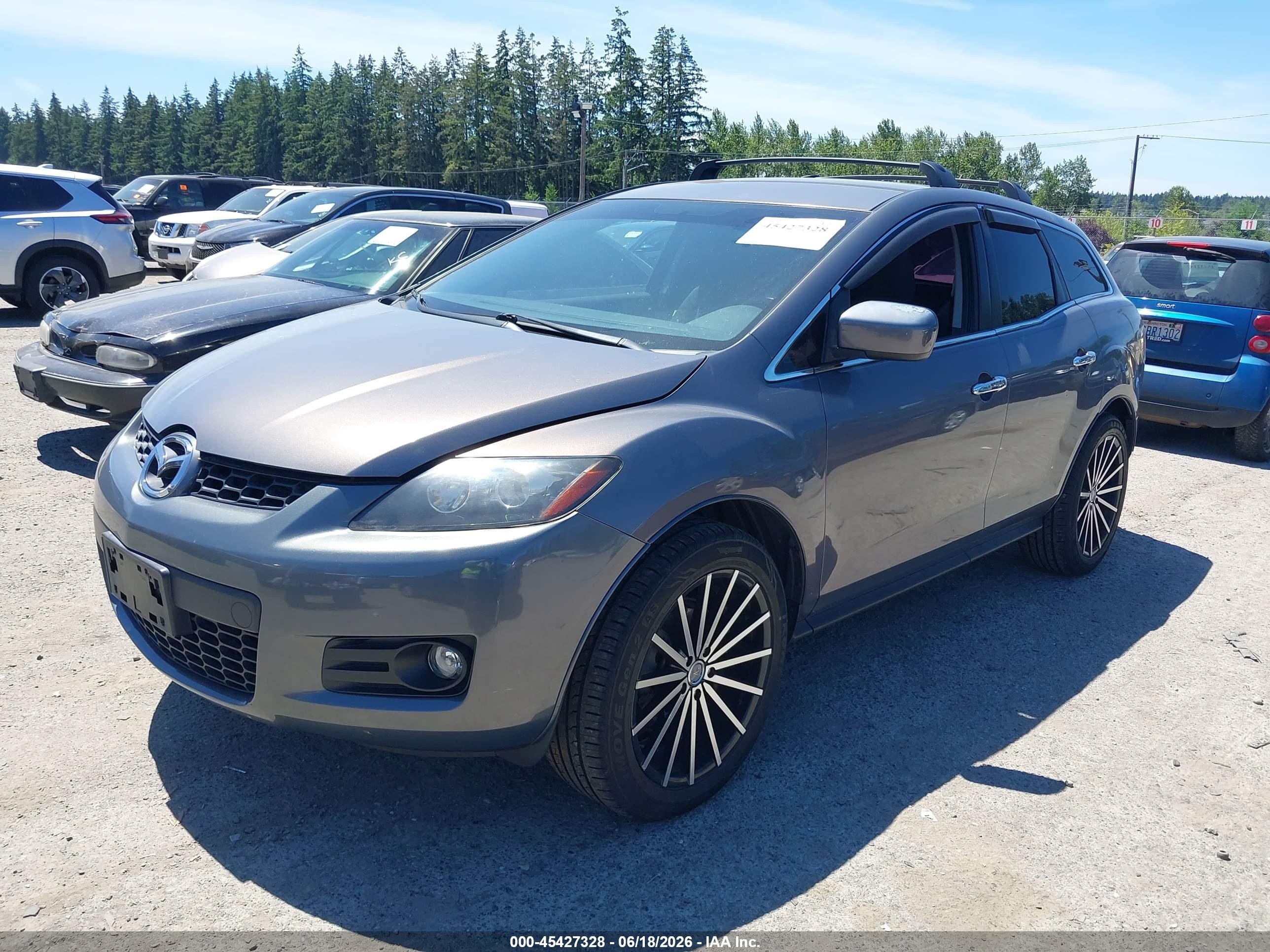 2007 Mazda Cx-7 Sport Gray vin: JM3ER293270156059