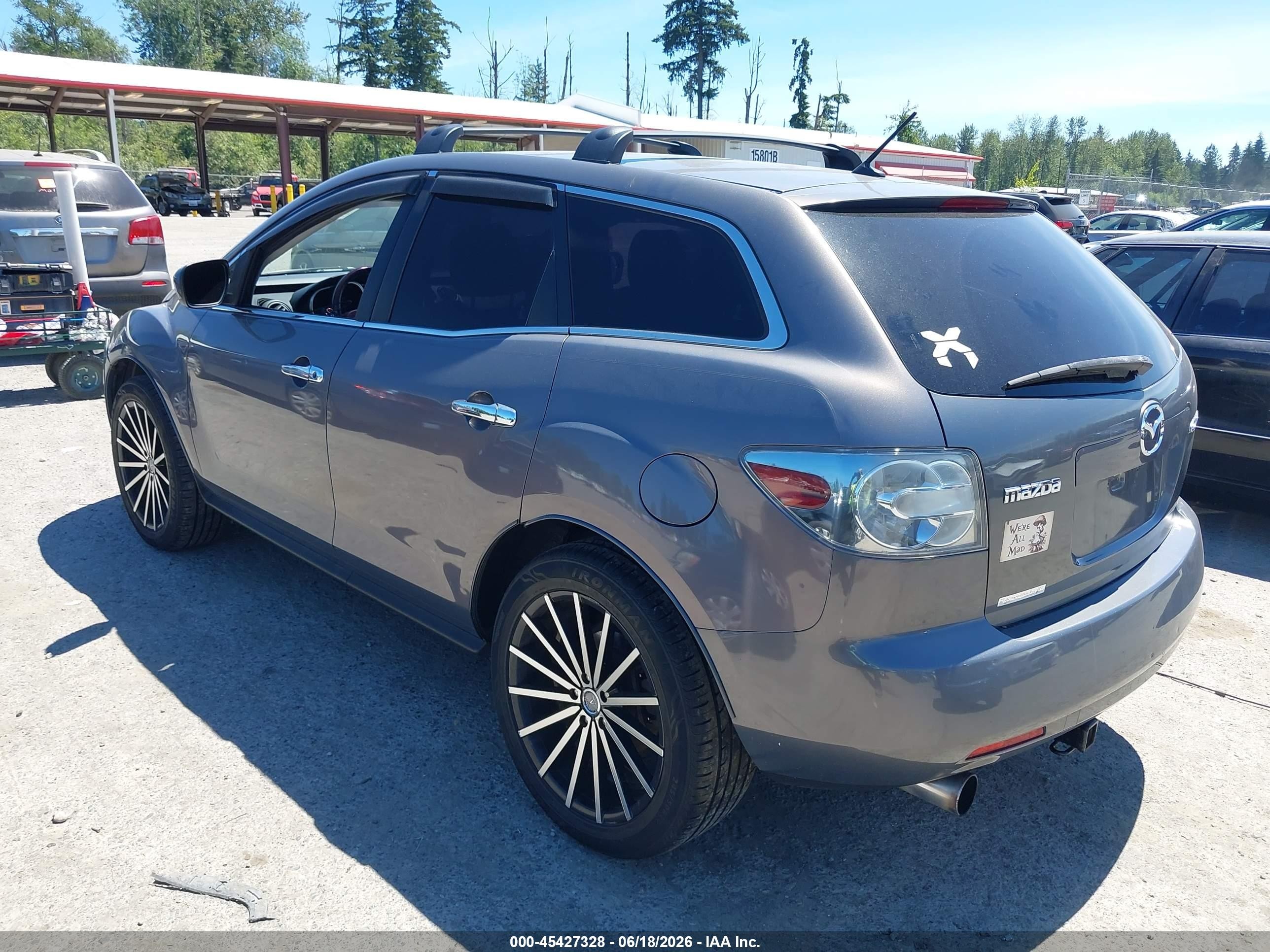 2007 Mazda Cx-7 Sport Gray vin: JM3ER293270156059
