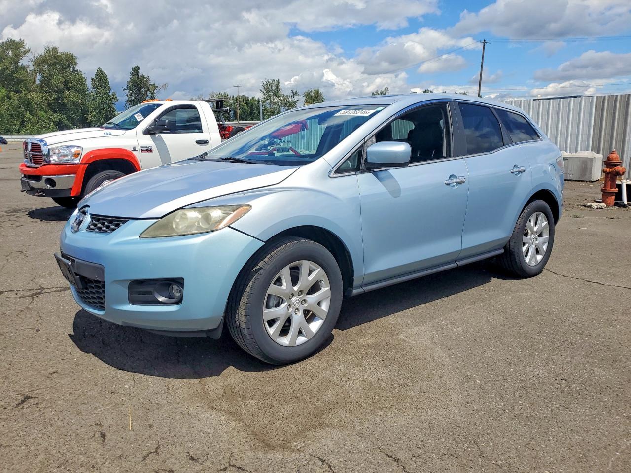 2007 Mazda Cx-7 Blue vin: JM3ER293370114161