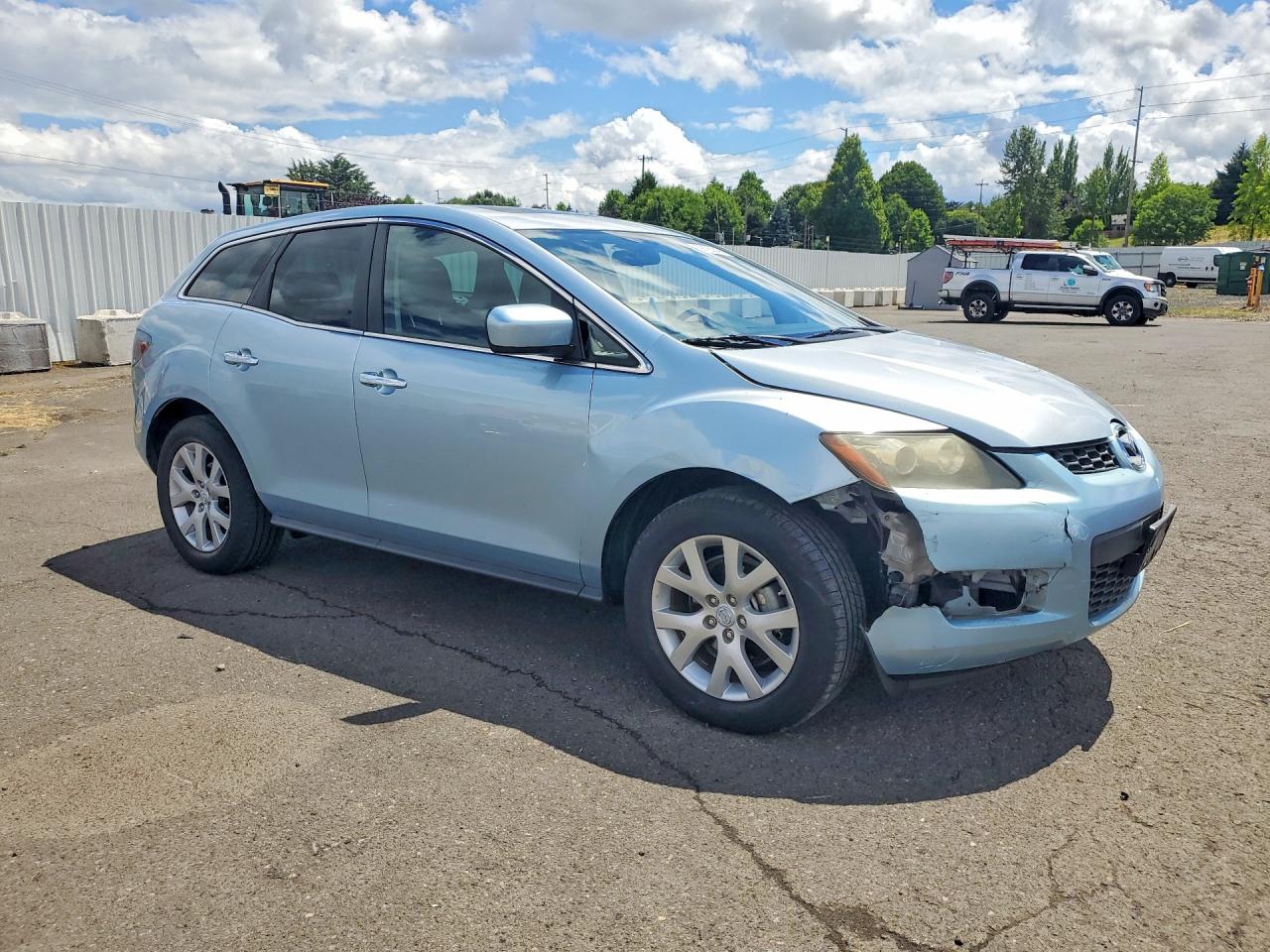 2007 Mazda Cx-7 Blue vin: JM3ER293370114161