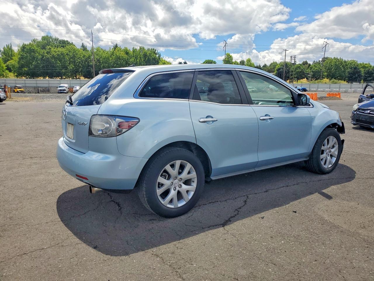2007 Mazda Cx-7 Blue vin: JM3ER293370114161