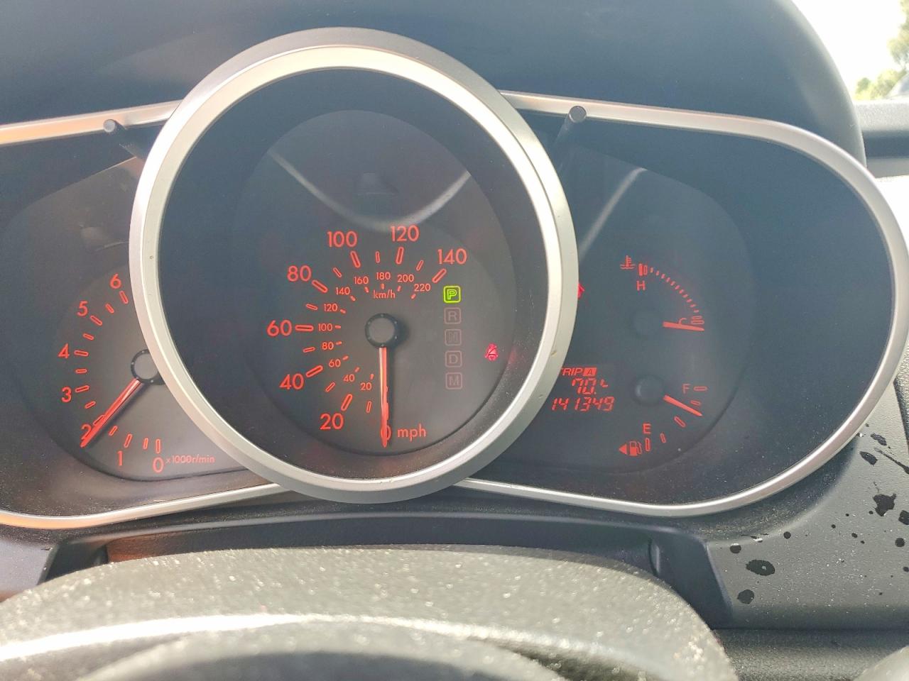 2007 Mazda Cx-7 Blue vin: JM3ER293370114161