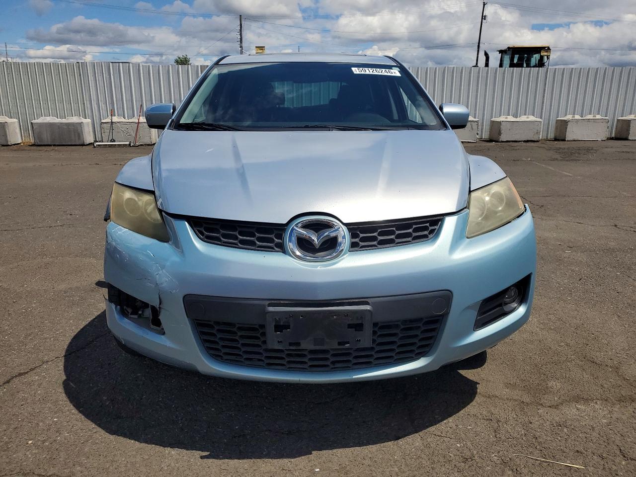 2007 Mazda Cx-7 Blue vin: JM3ER293370114161