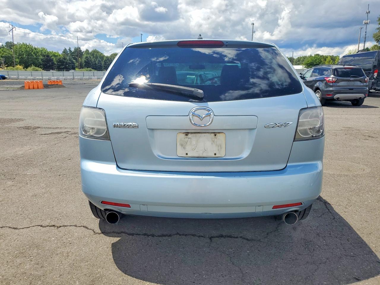 2007 Mazda Cx-7 Blue vin: JM3ER293370114161