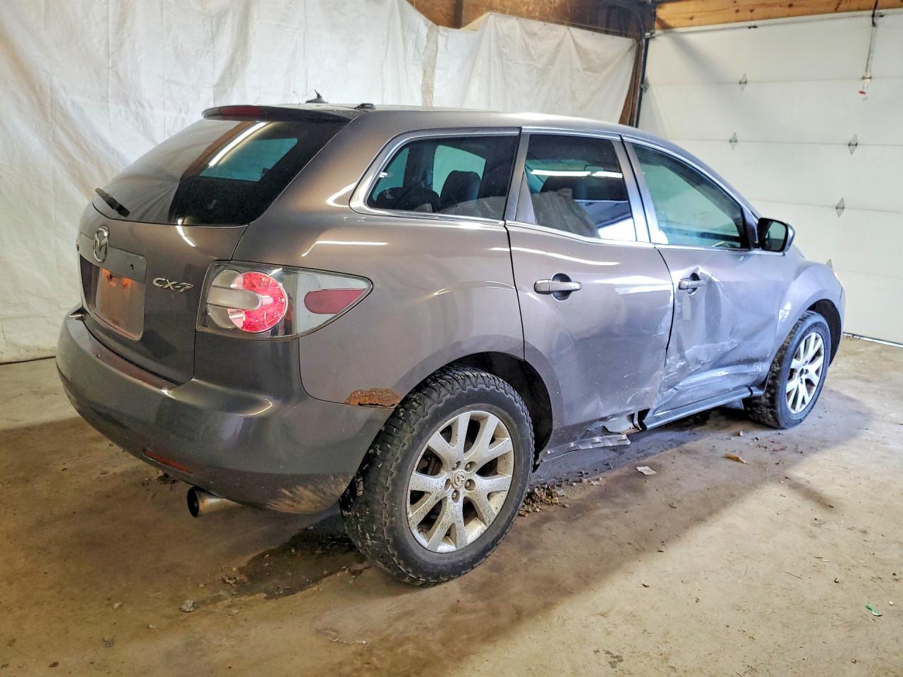2007 Mazda Cx-7 Gray vin: JM3ER293370118341
