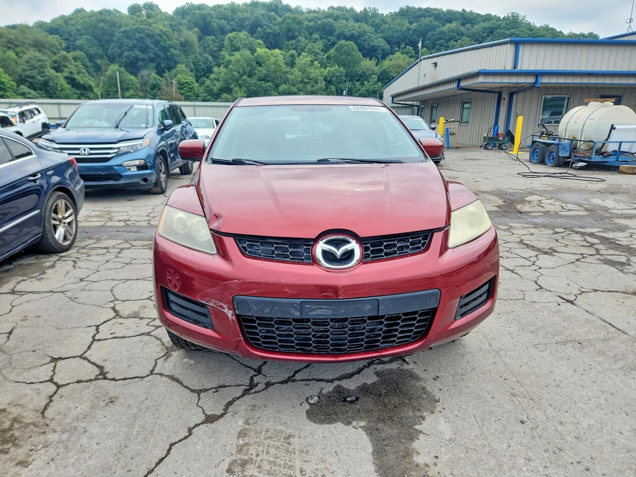 2007 Mazda Cx-7 Burgundy vin: JM3ER293370149816