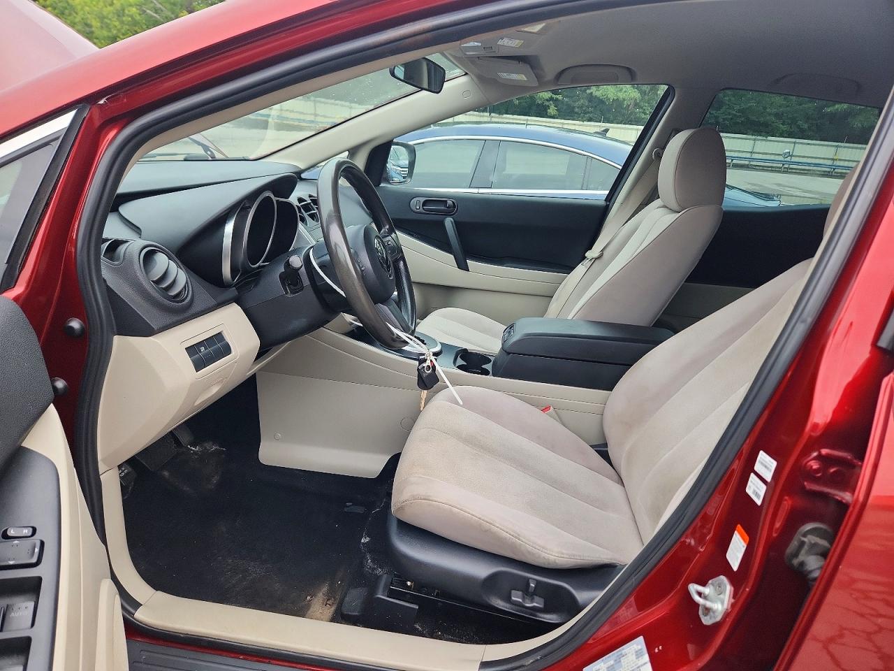 2007 Mazda Cx-7 Burgundy vin: JM3ER293370149816