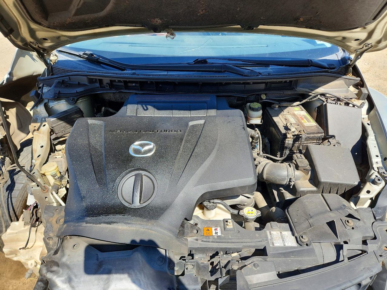 2008 Mazda Cx-7 Silver vin: JM3ER293380205030