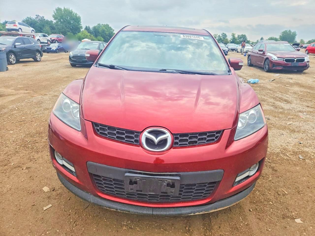 2009 Mazda Cx-7 Красный vin: JM3ER293390217390